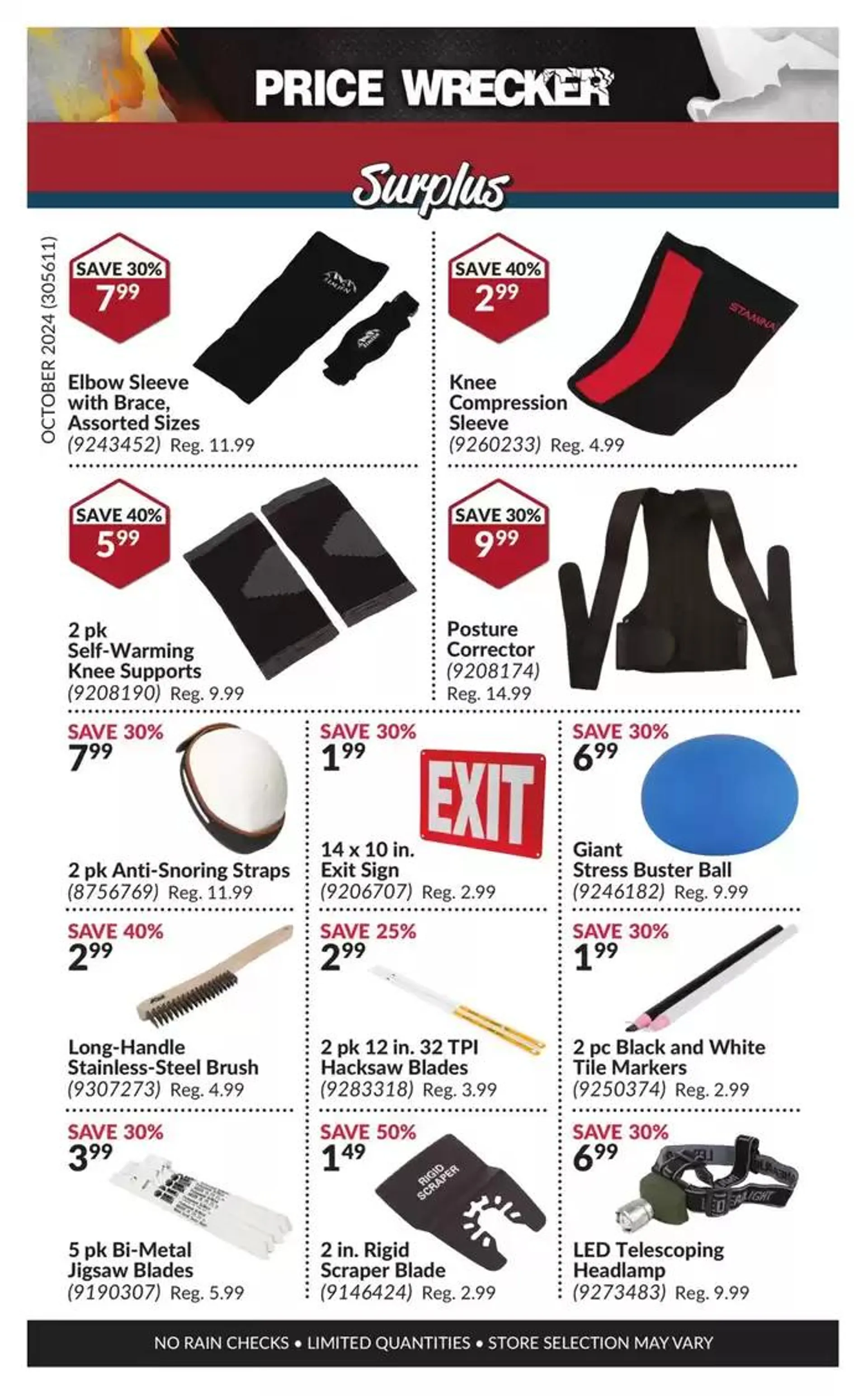 Exclusive bargains from November 1 to November 30 2024 - flyer page 13