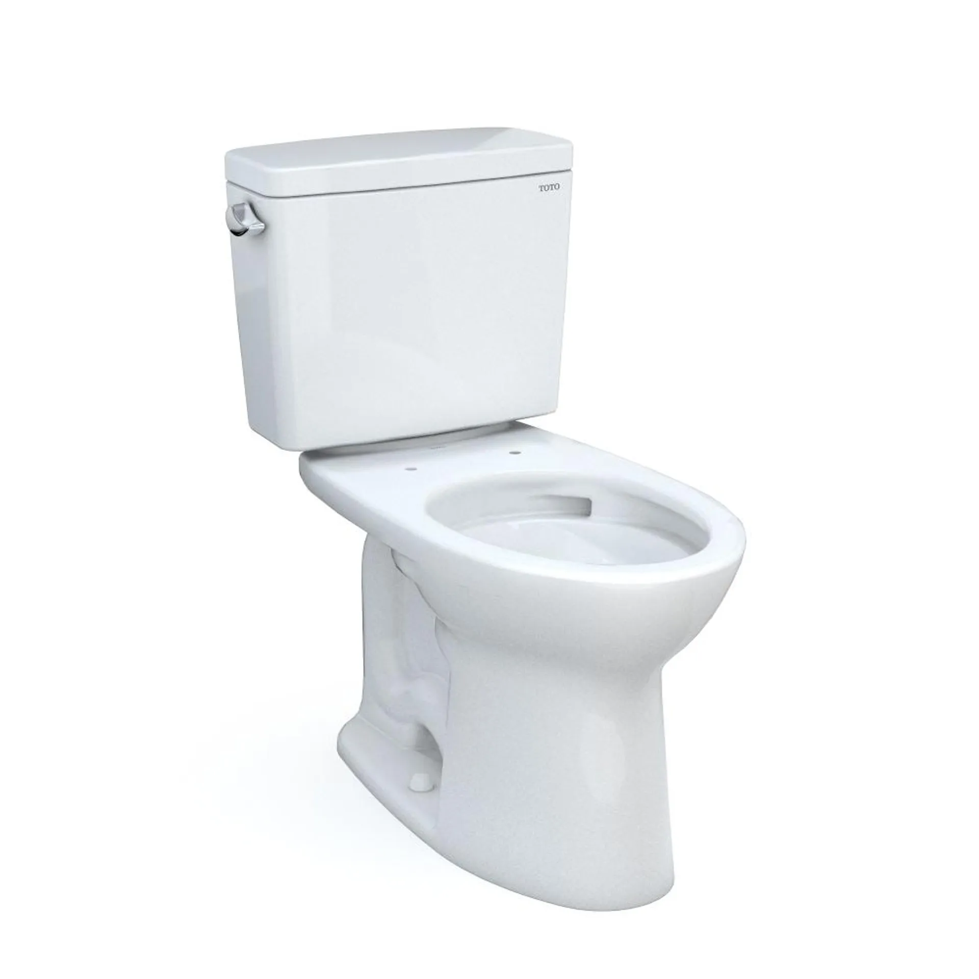 Drake 2-Piece 1.28 GPF Single Flush Elongated Toilet in Cotton White