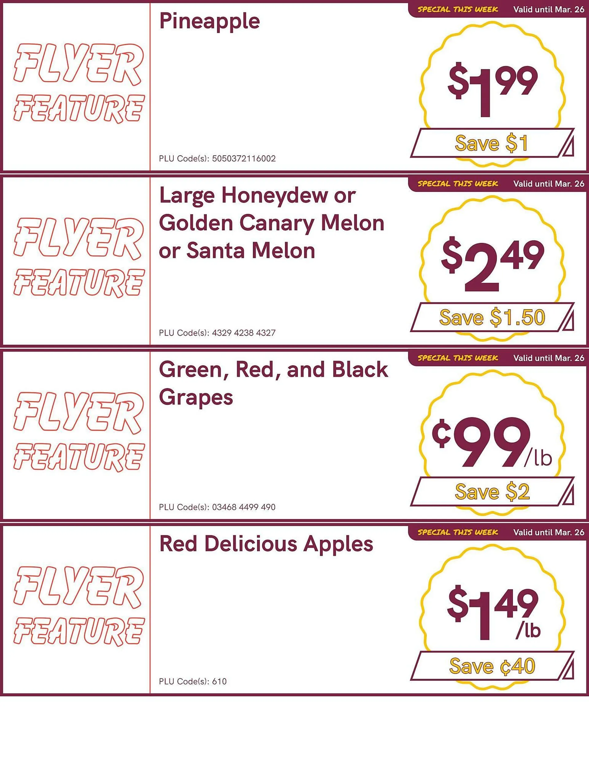 Berries Market flyer from March 20 to March 26 2025 - flyer page 3