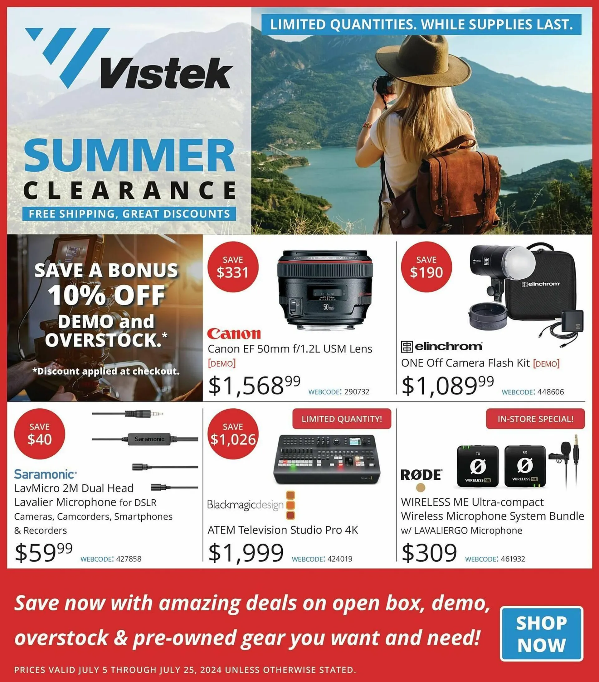 Vistek flyer - 1