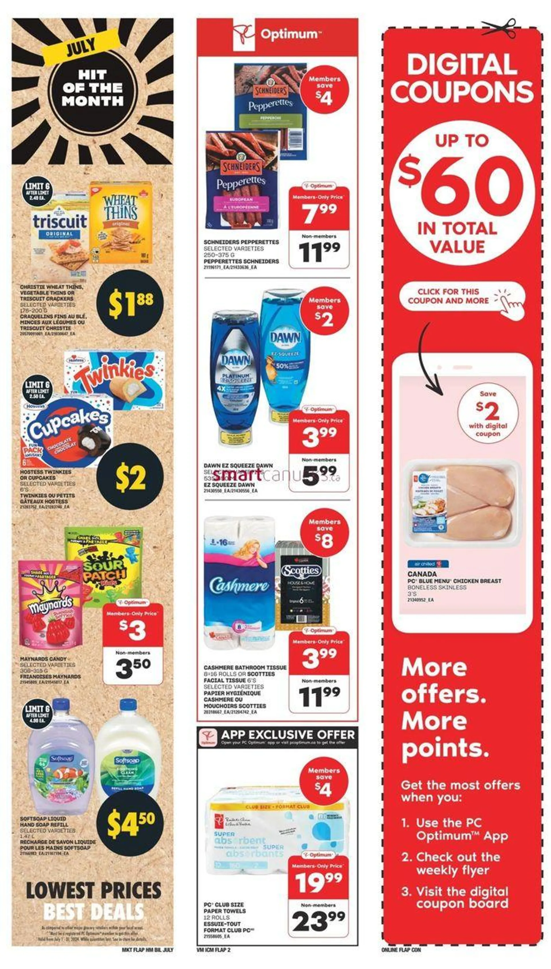 Valu-mart weeky flyer - 1