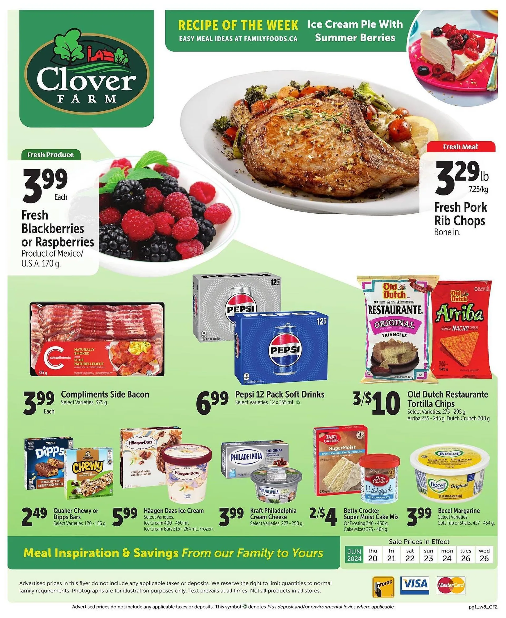 Clover Farm flyer - 1