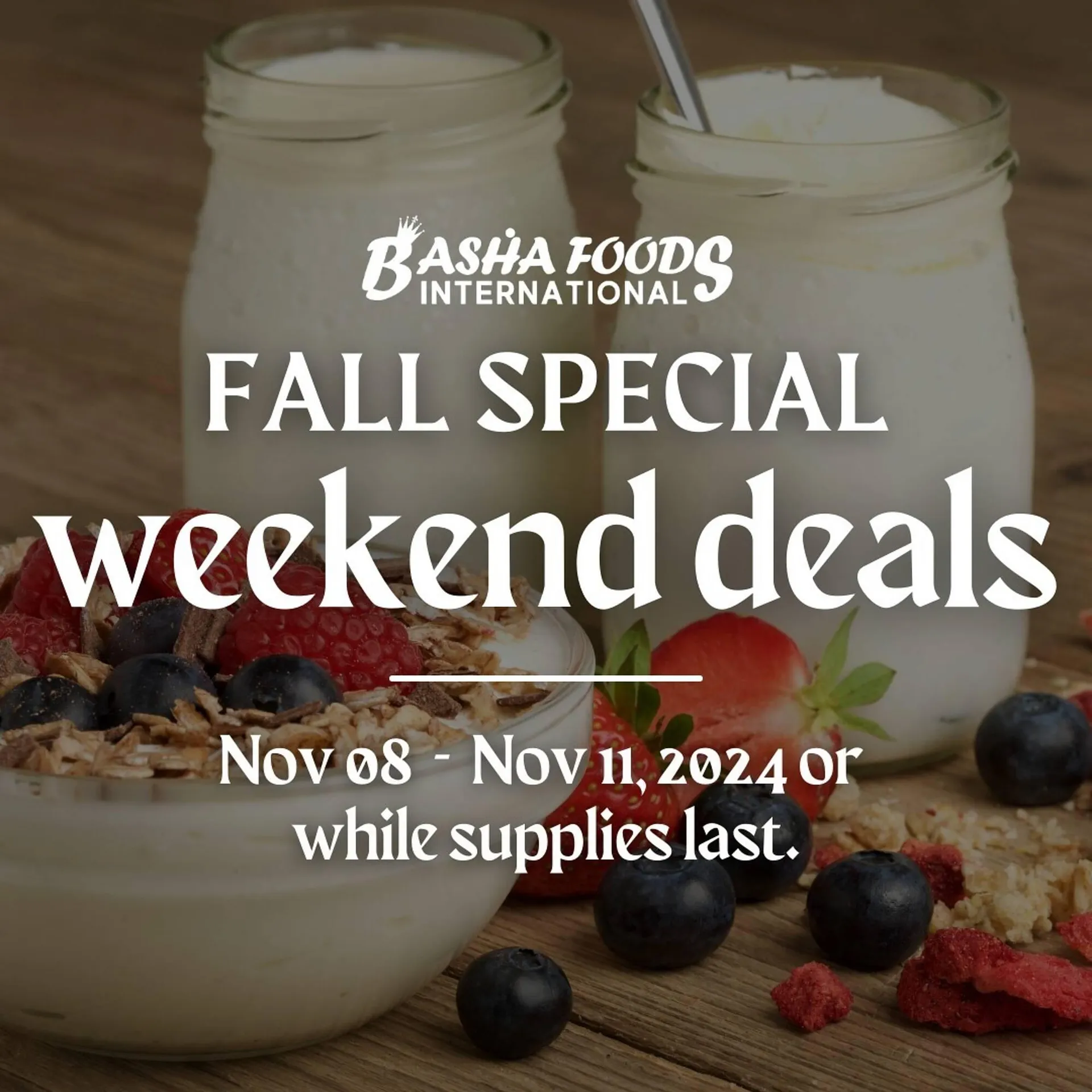 Basha Foods flyer - 1