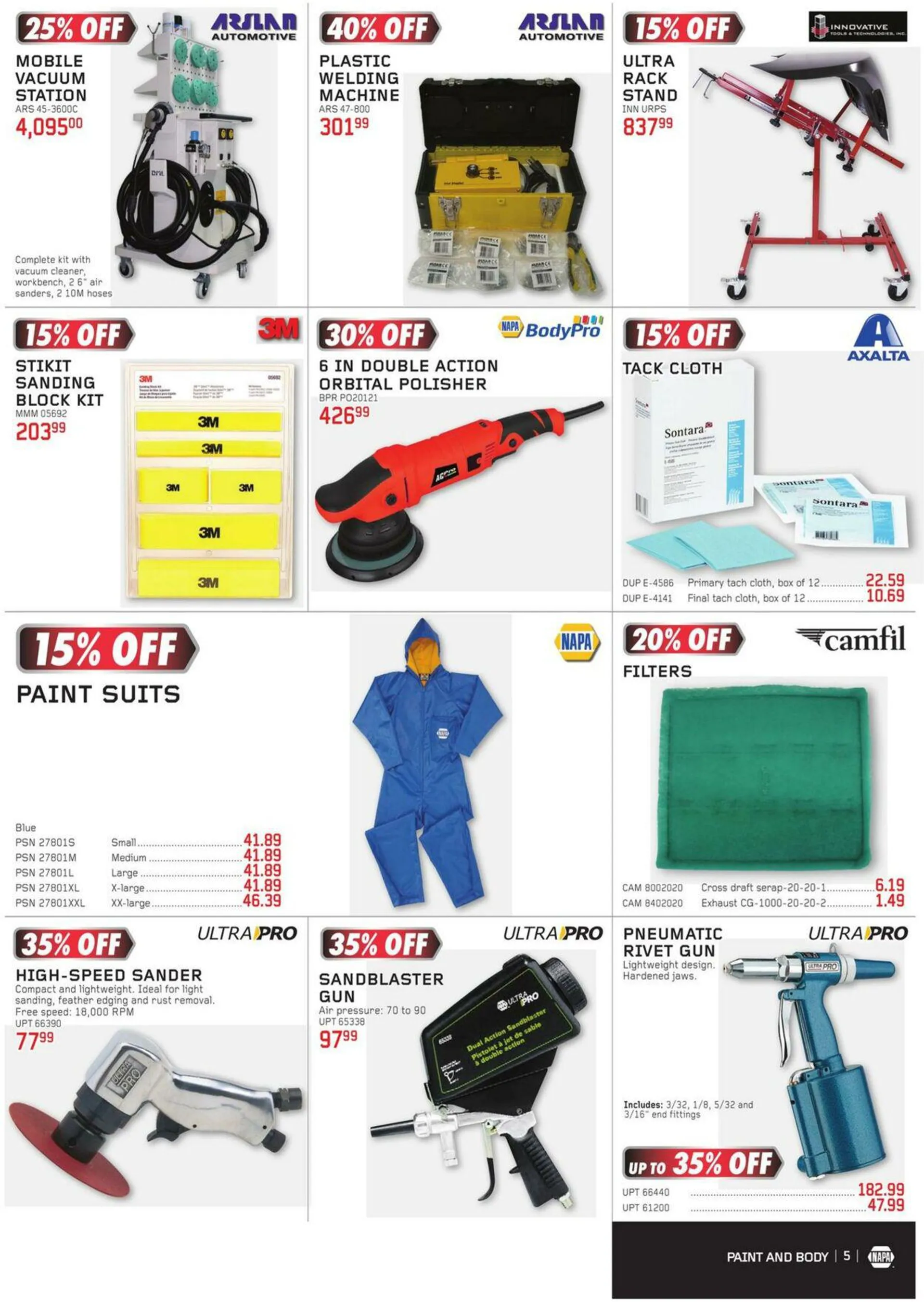 NAPA Auto Parts Current flyer from January 1 to March 31 2024 - flyer page 5