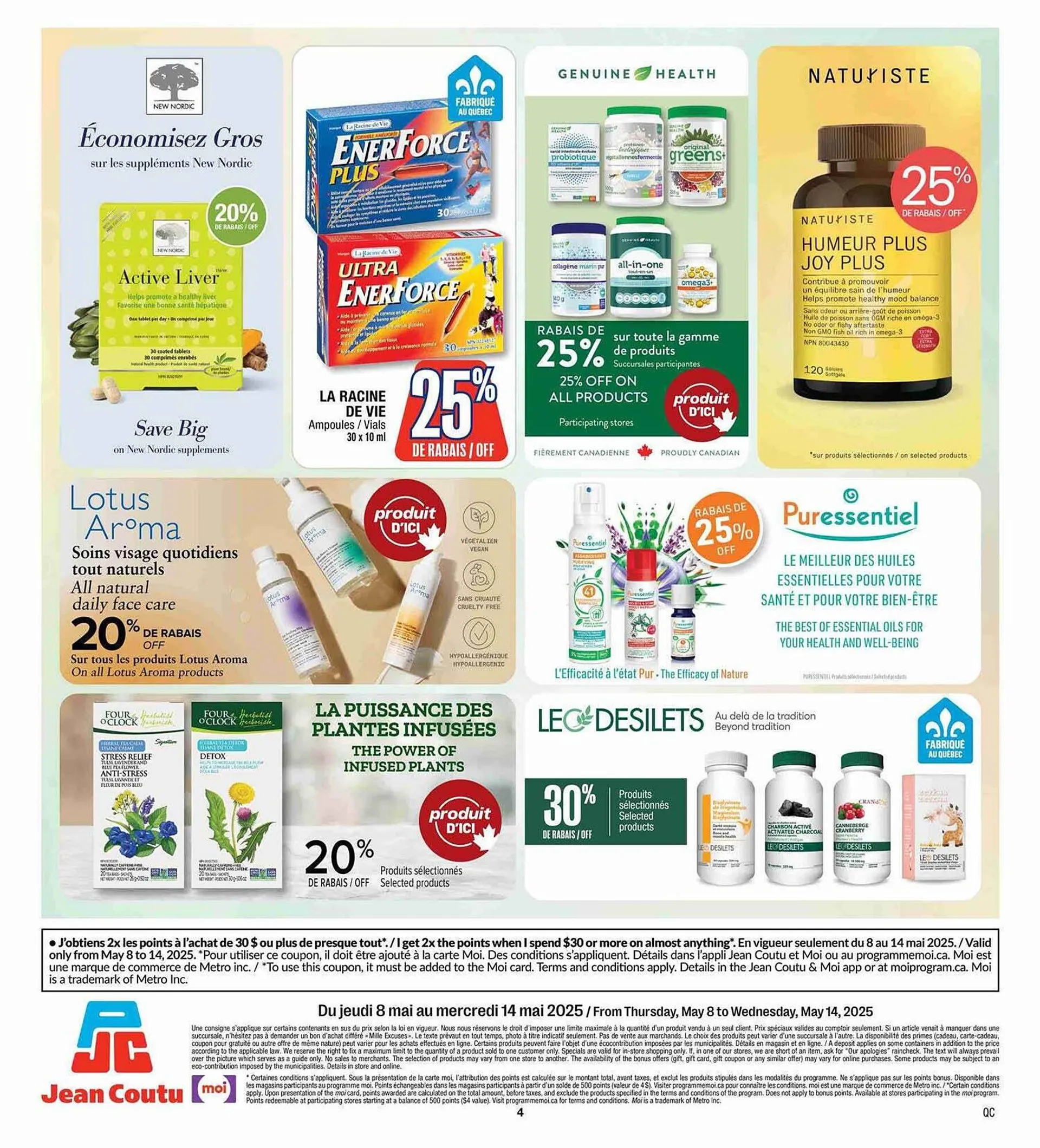 Jean Coutu flyer from May 8 to May 22 2025 - flyer page 4
