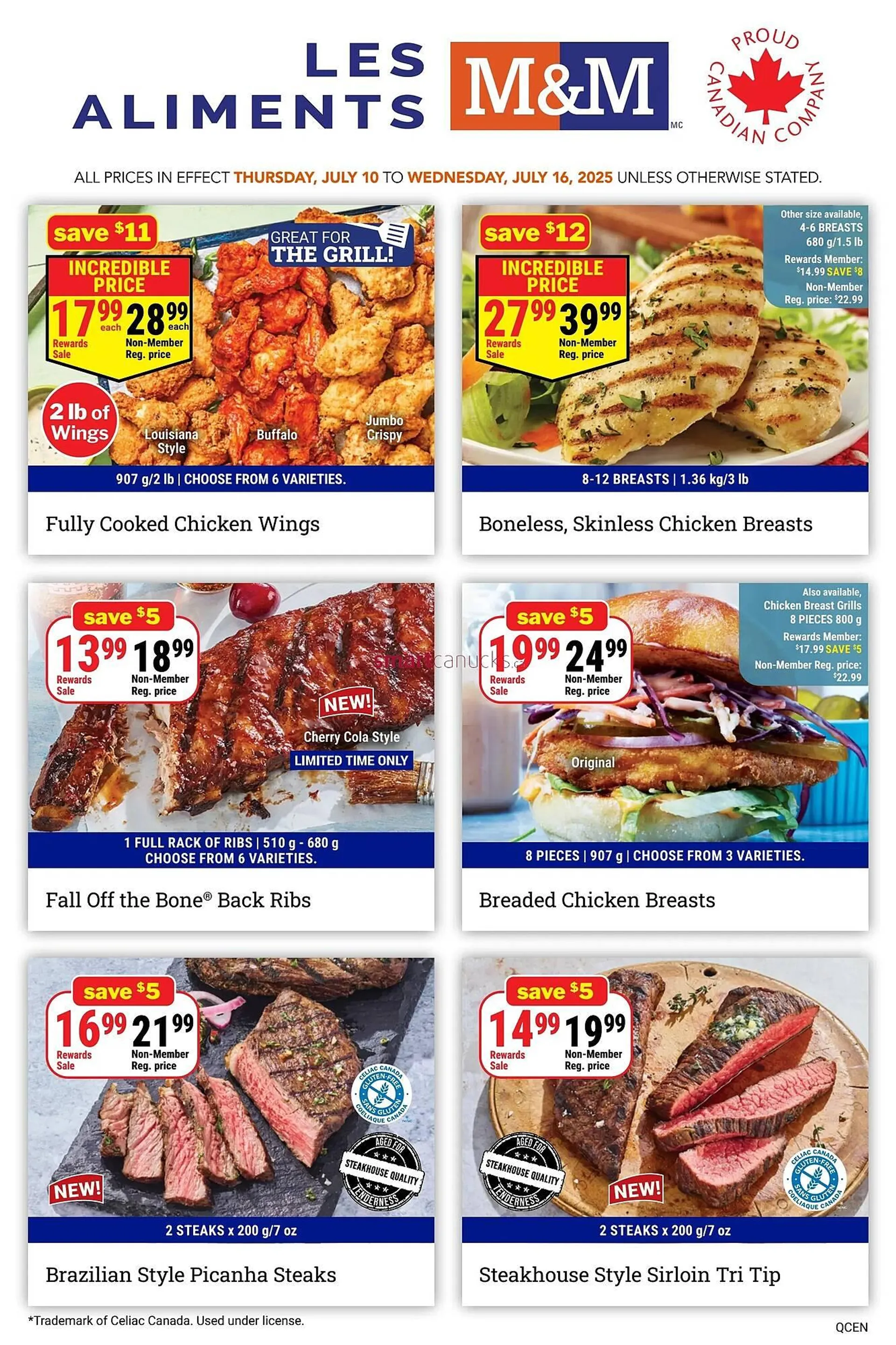 M & M Food Market flyer from July 10 to July 16 2025 - flyer page 1