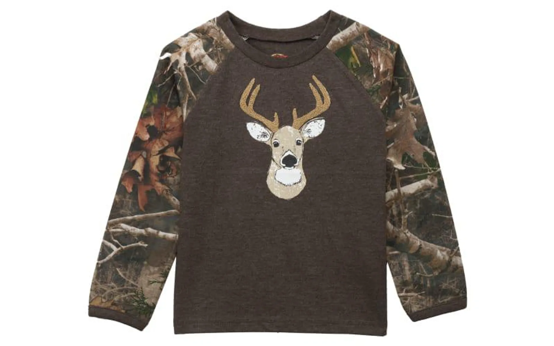 Outdoor Kids Buck Raglan Long-Sleeve T-Shirt for Babies or Toddler Boys