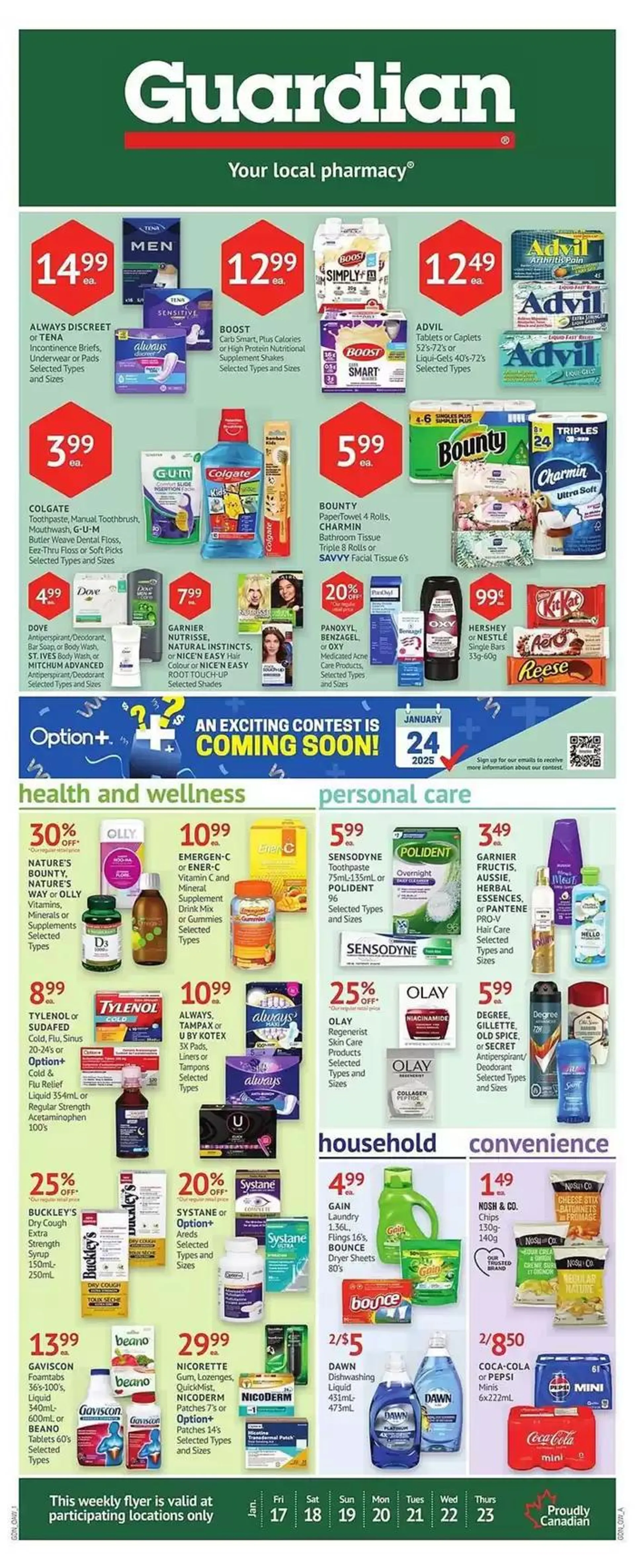 Guardian Pharmacy weekly flyer - 1