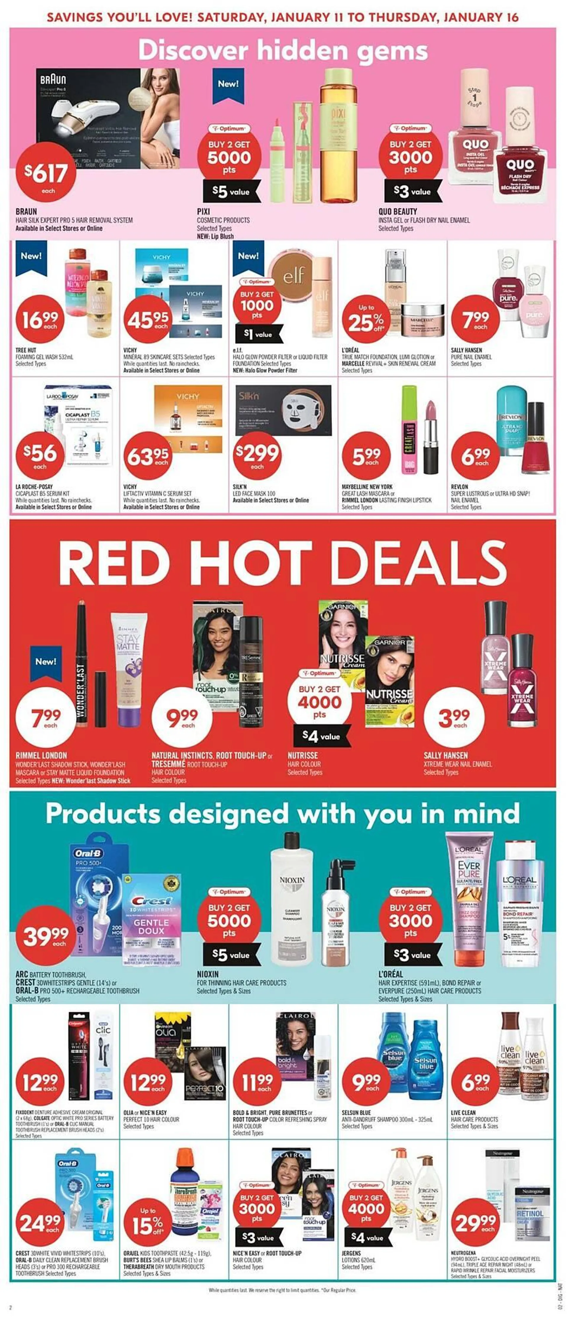 Shoppers Drug Mart flyer from January 9 to January 16 2025 - flyer page 21