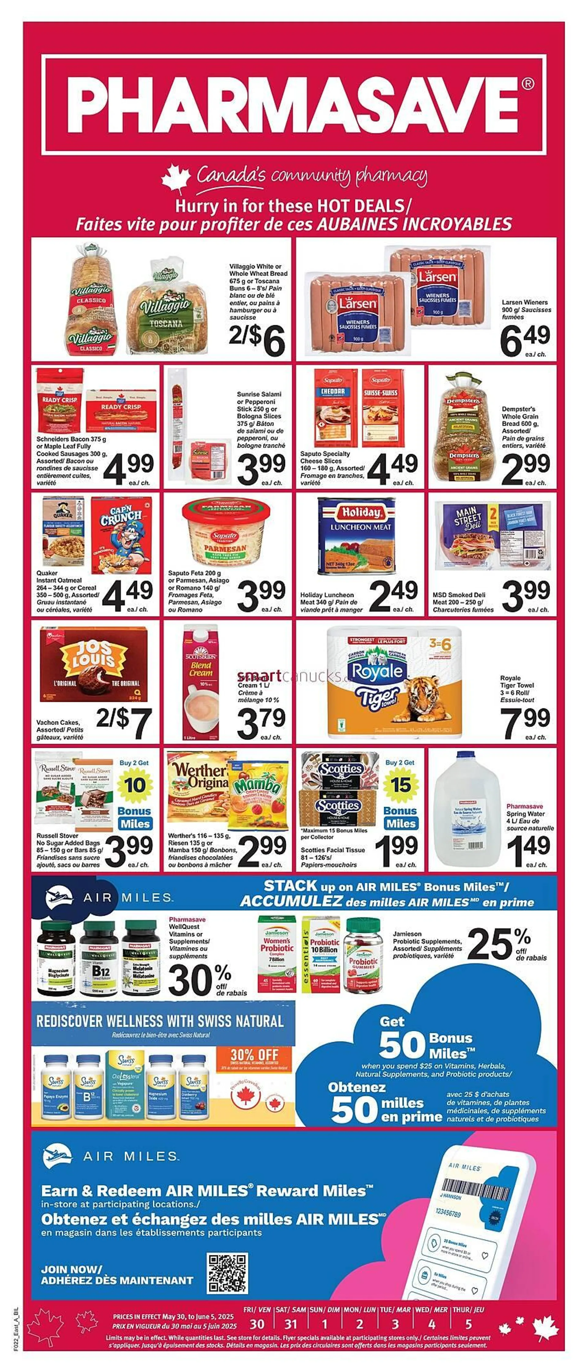 Pharmasave flyer from May 29 to June 4 2025 - flyer page 1