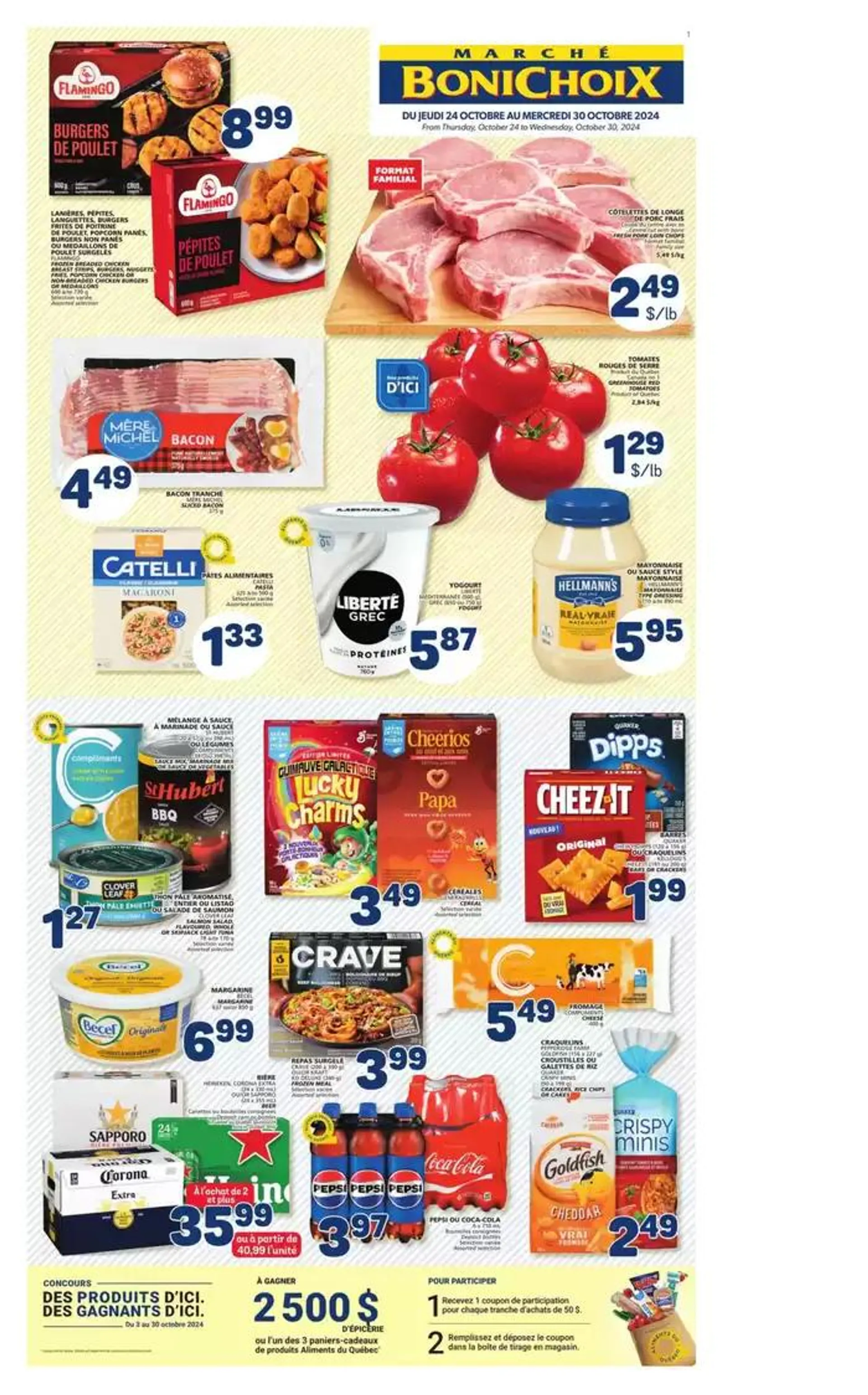 Exclusive deals and bargains from October 24 to October 30 2024 - flyer page 1