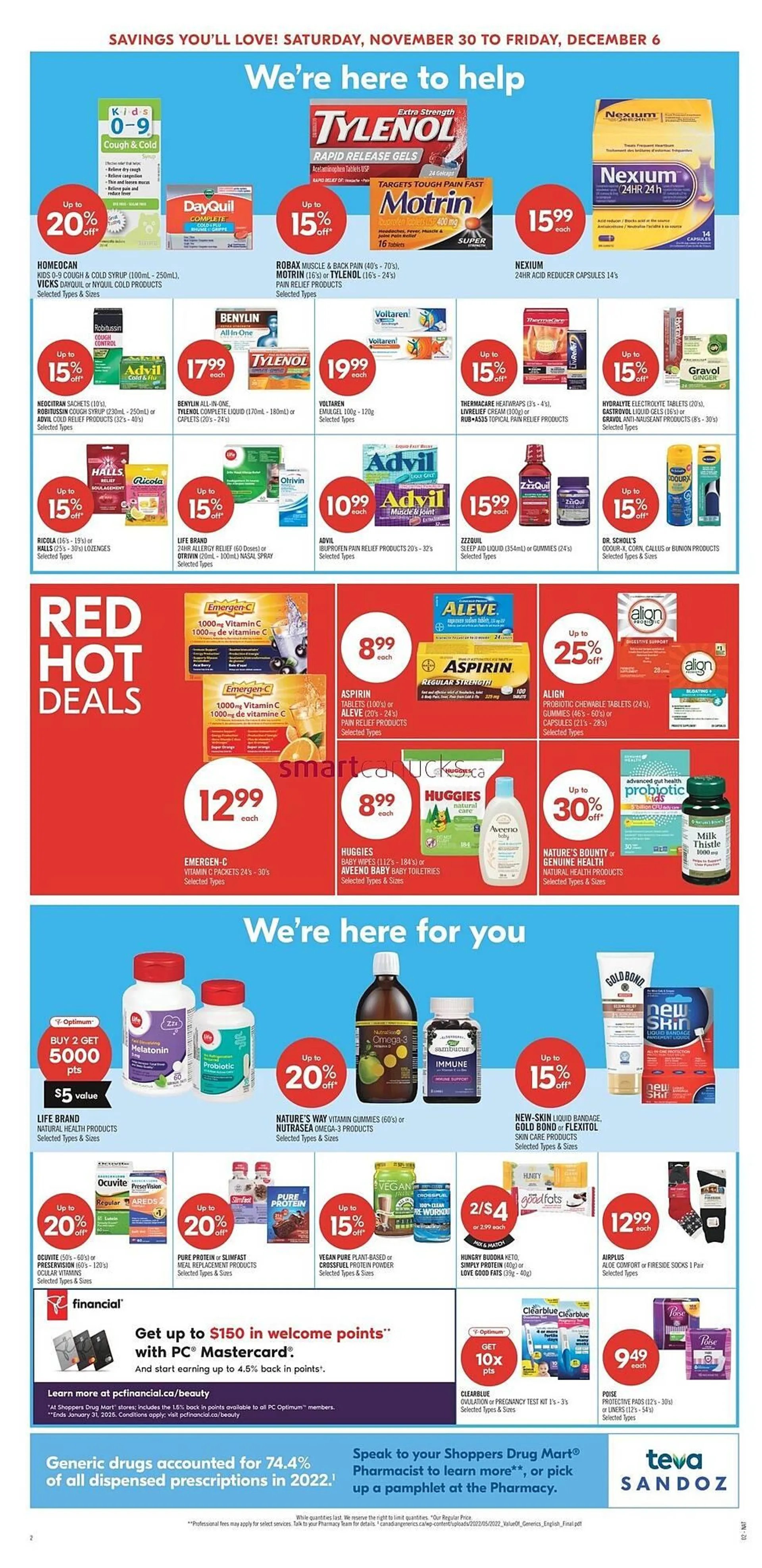 Shoppers Drug Mart flyer from November 28 to December 2 2024 - flyer page 5