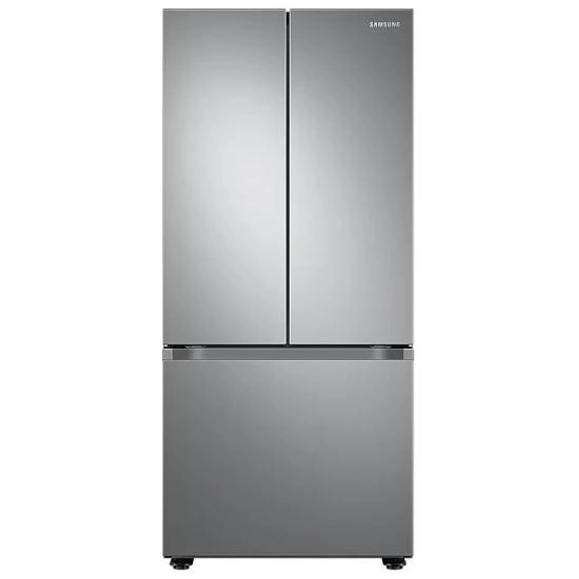 Samsung RF22A4111SR - RF22A4111SR/AA French Door Refrigerator, 30 inch Width, ENERGY STAR Certified, 21.8 cu. ft. Capacity, Stainless Steel colour Digital Inverter Compressor, All-Around Cooling, Power Cool / Power Freeze