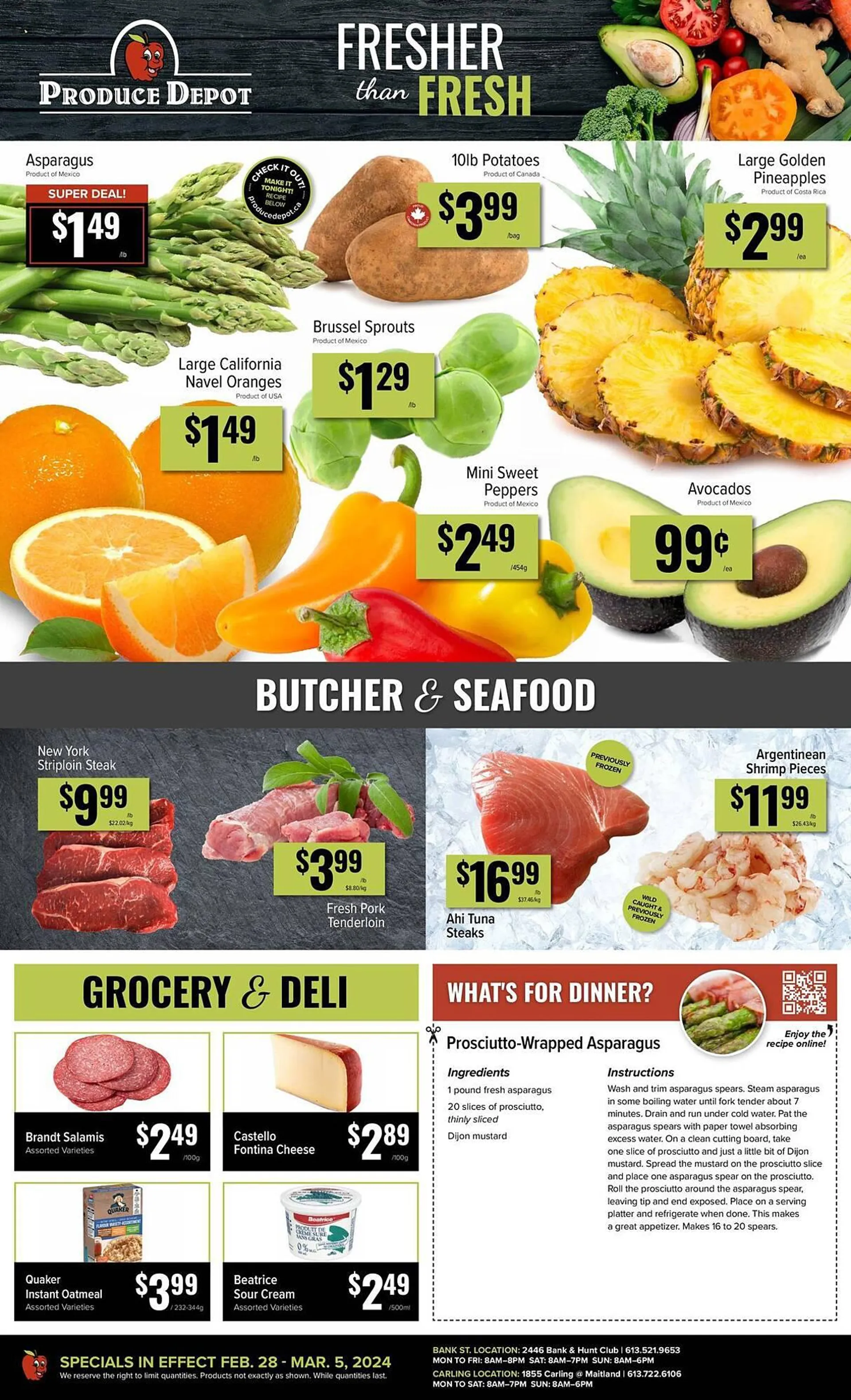 Produce Depot flyer from February 28 to March 5 2024 - flyer page 