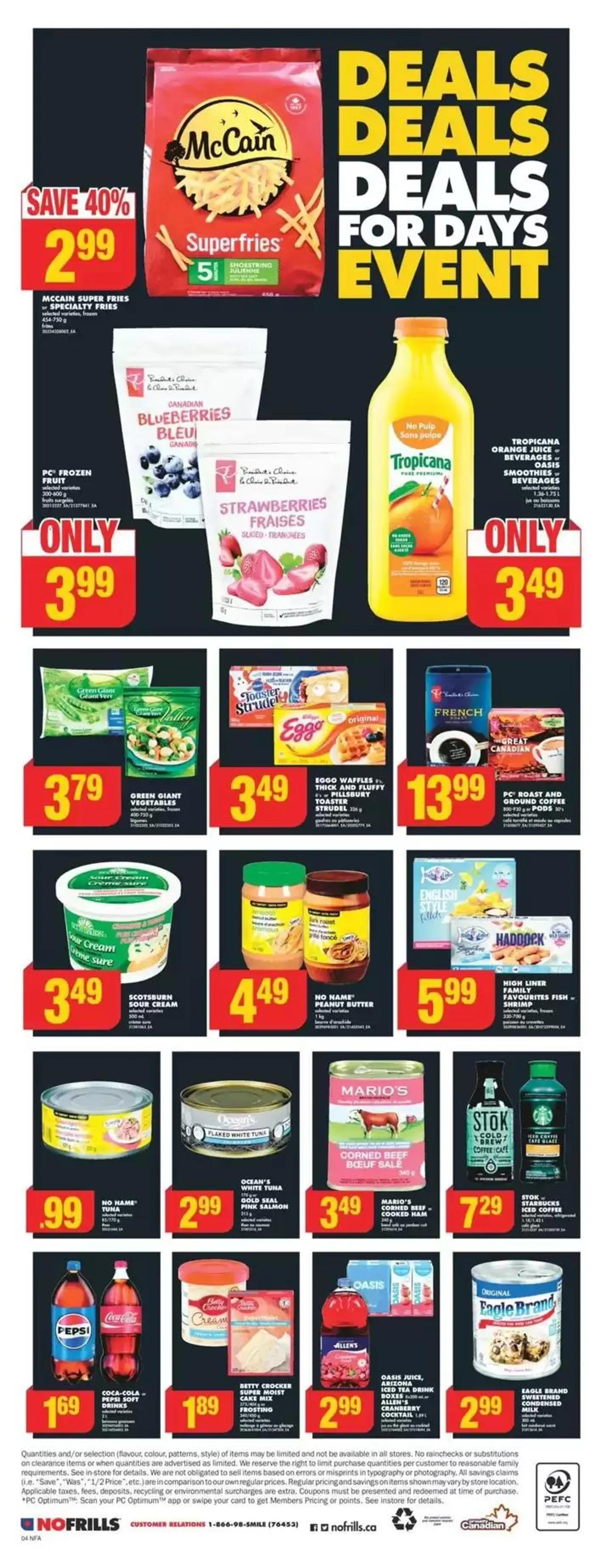 No Frills Weekly ad from October 24 to October 30 2024 - flyer page 4