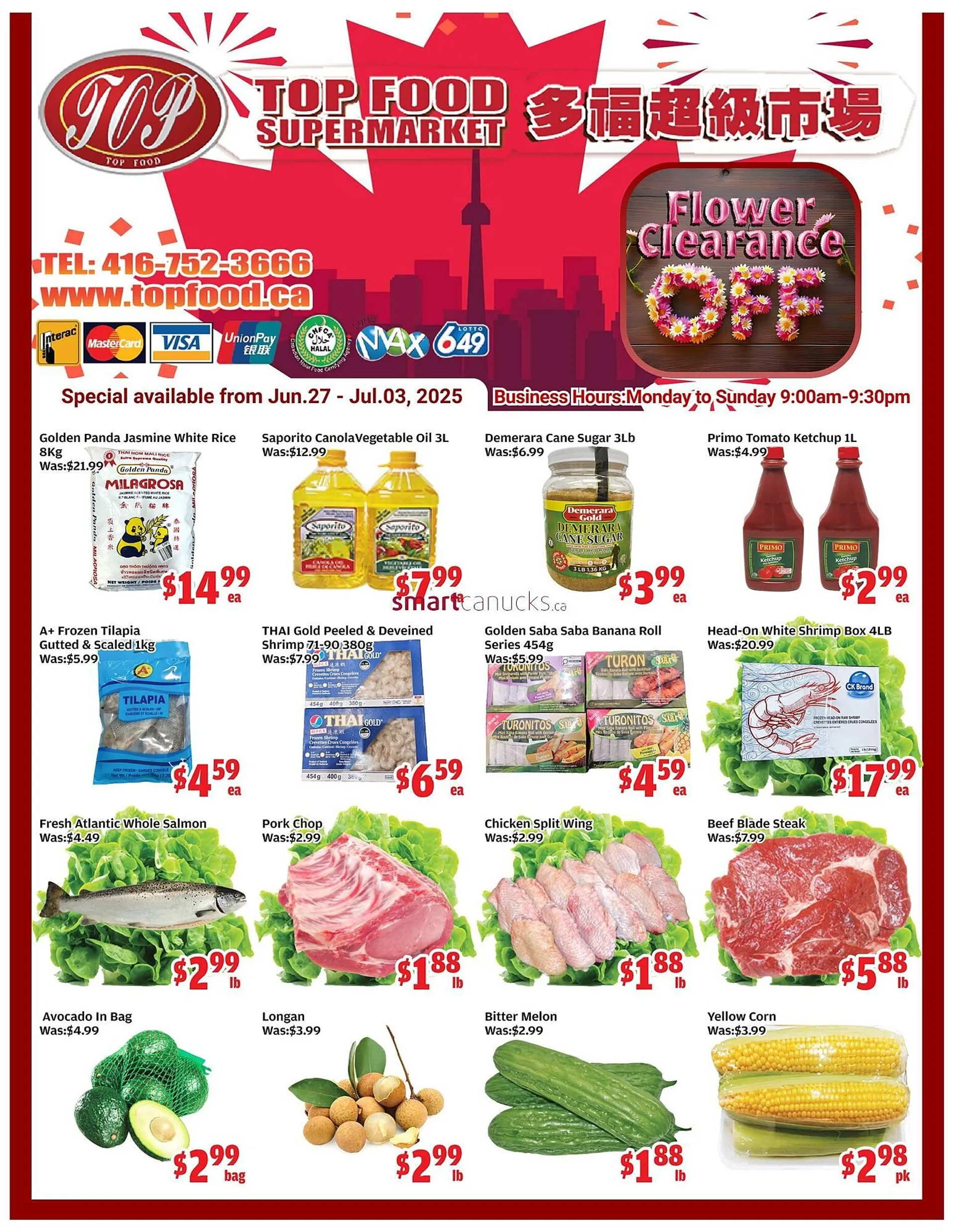 Top Food Supermarket flyer from June 27 to July 3 2025 - flyer page 1