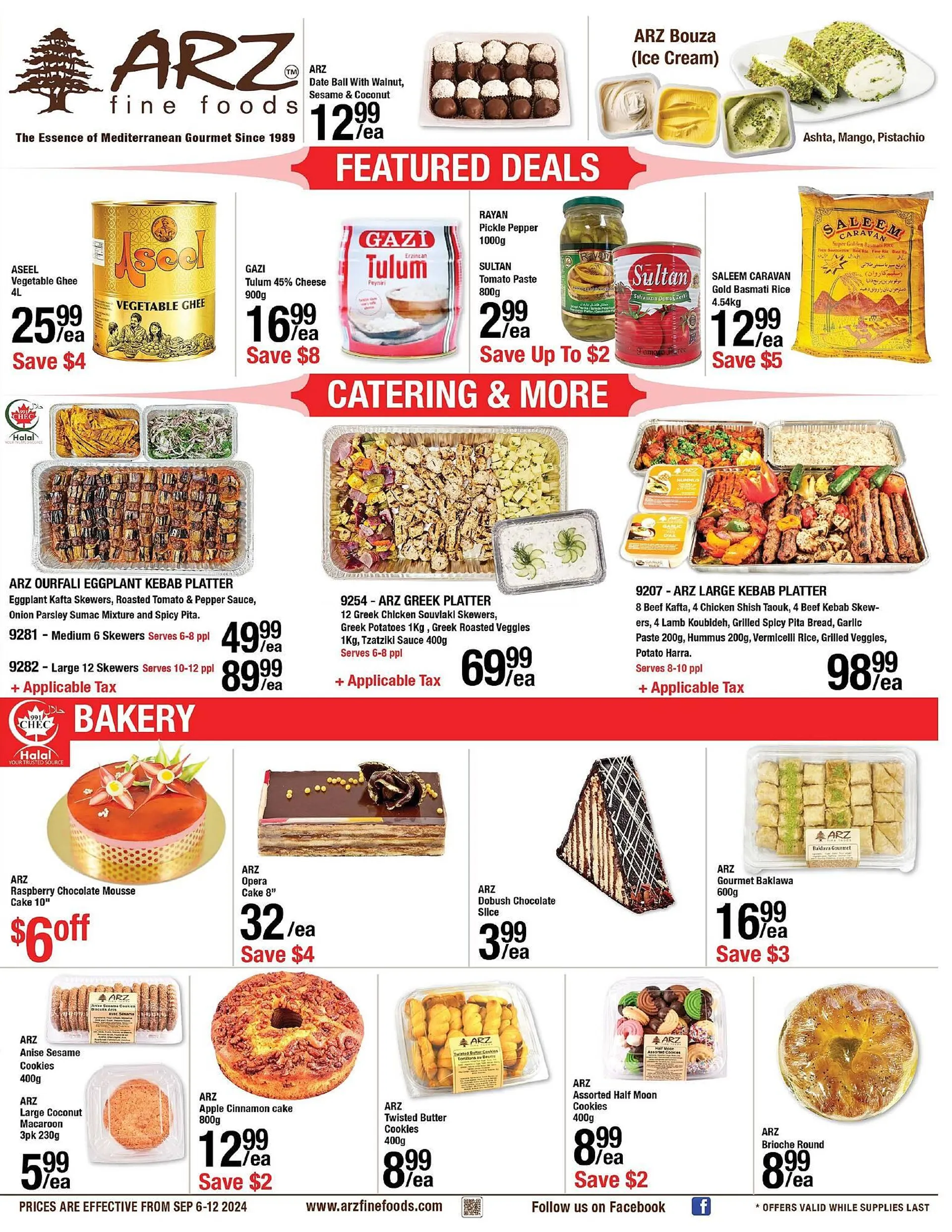 Arz Fine Foods flyer - 1