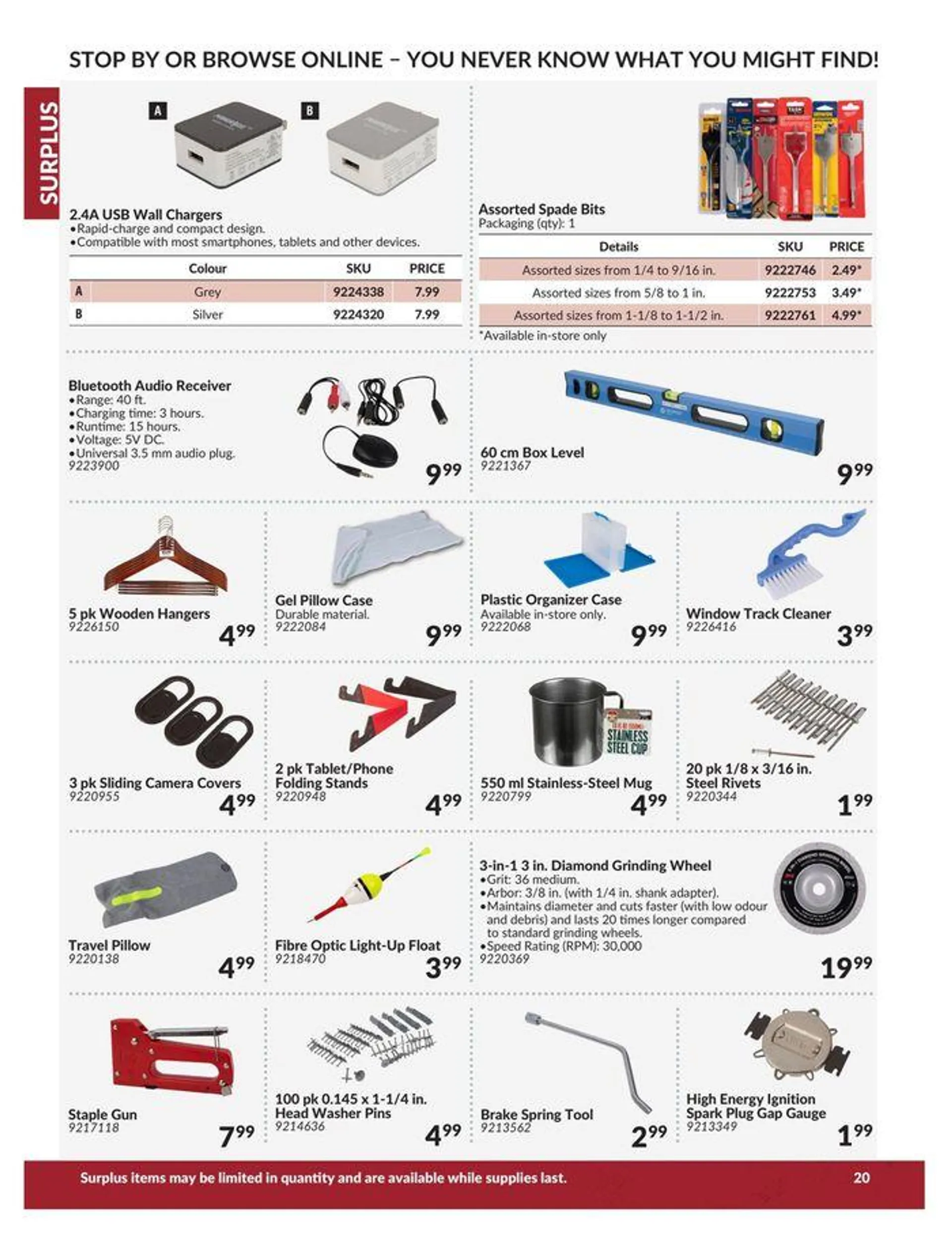 Surplus Catalogue from April 23 to April 22 2025 - flyer page 20