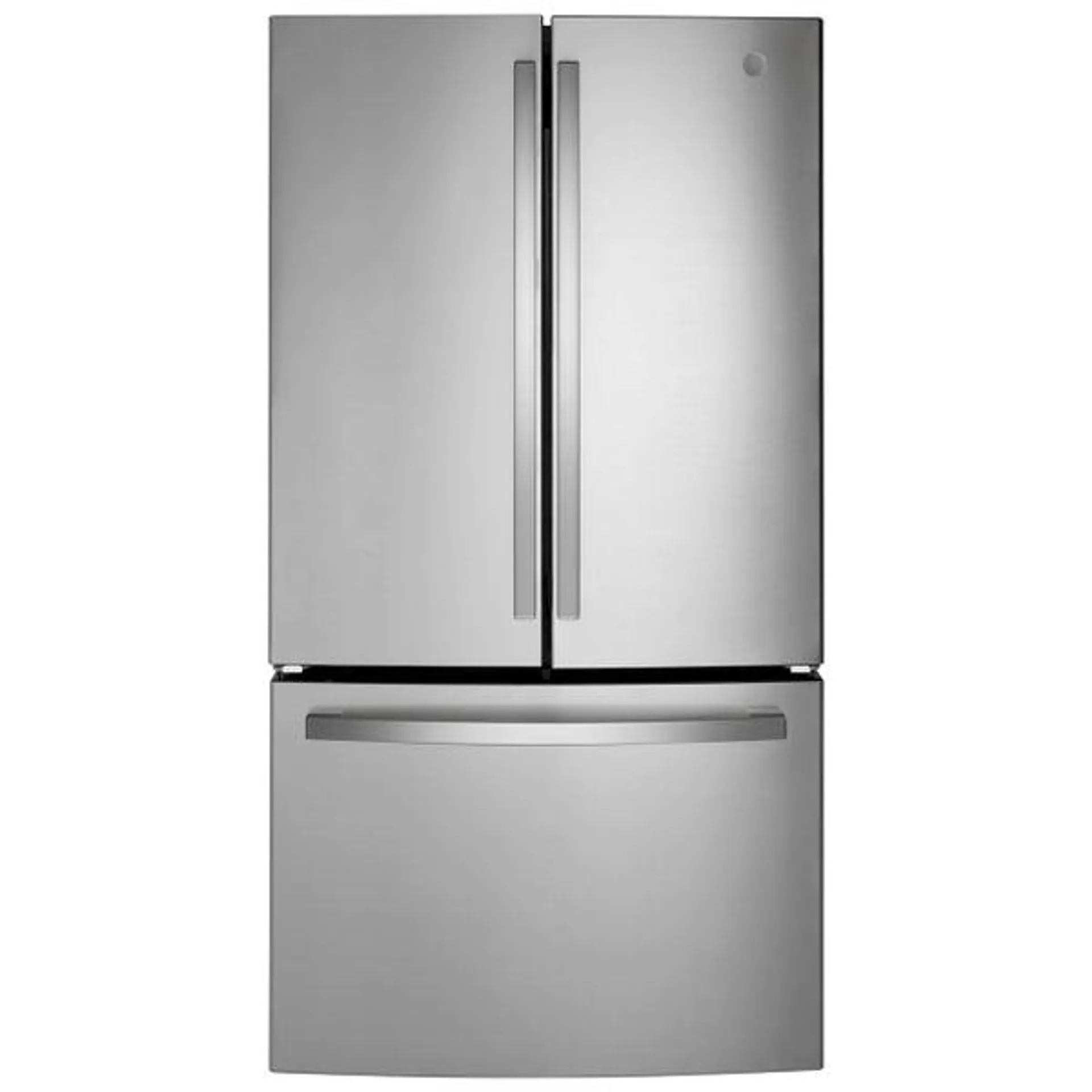 GE 36 in. 21.9 cu.ft. Stainless Steel Counter-Depth Refrigerator with internal water dispenser