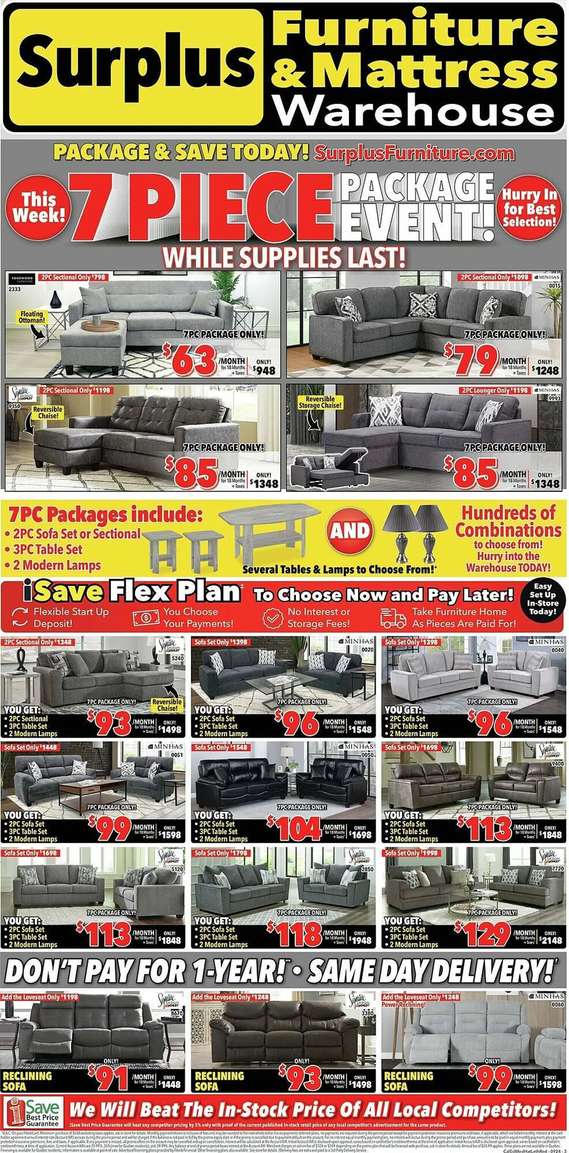 Surplus Furniture flyer - 1