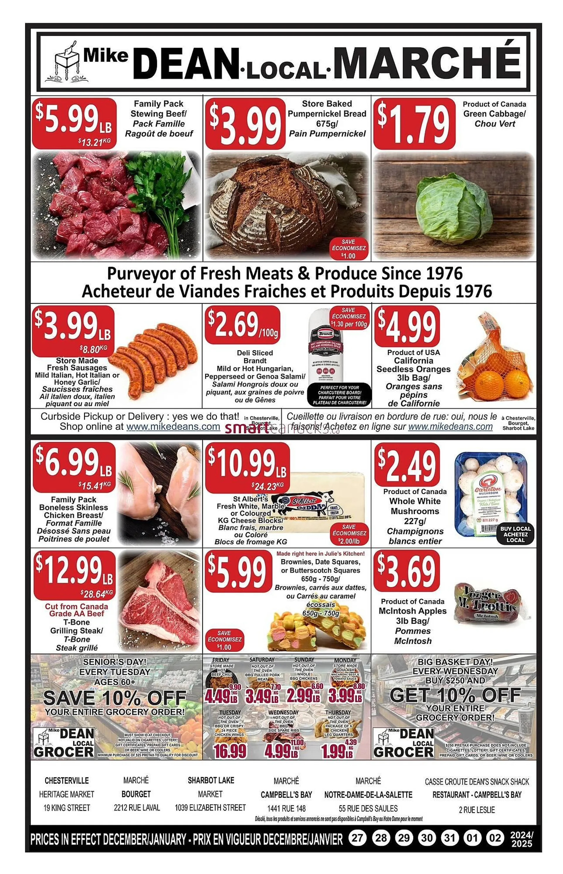 Mike Dean's Super Food flyer from December 27 to January 2 2025 - flyer page 2