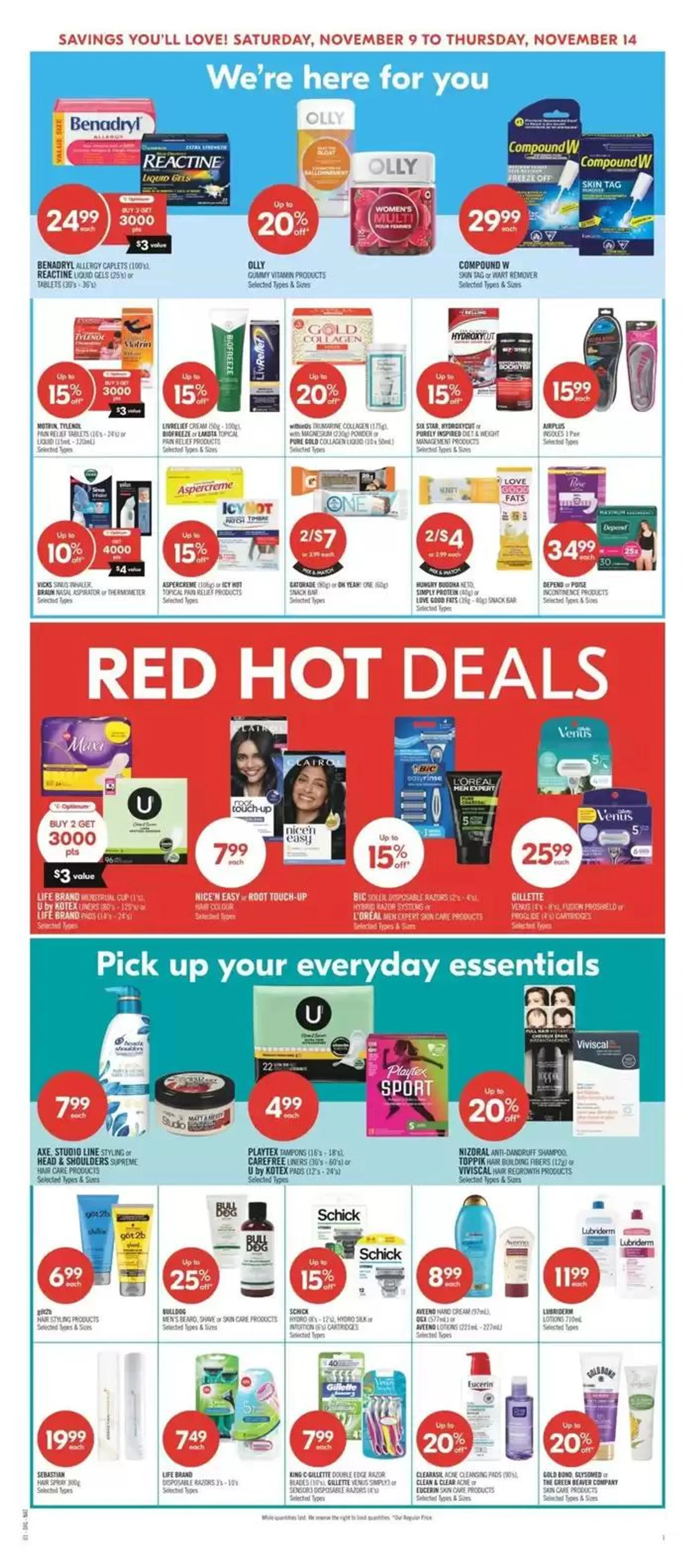 Great discounts on selected products from November 9 to November 14 2024 - flyer page 22