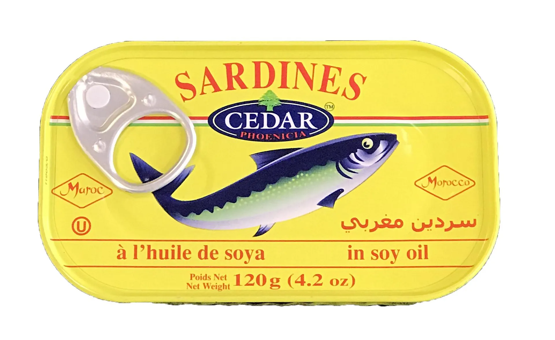 Cedar Sardines in Soya Oil