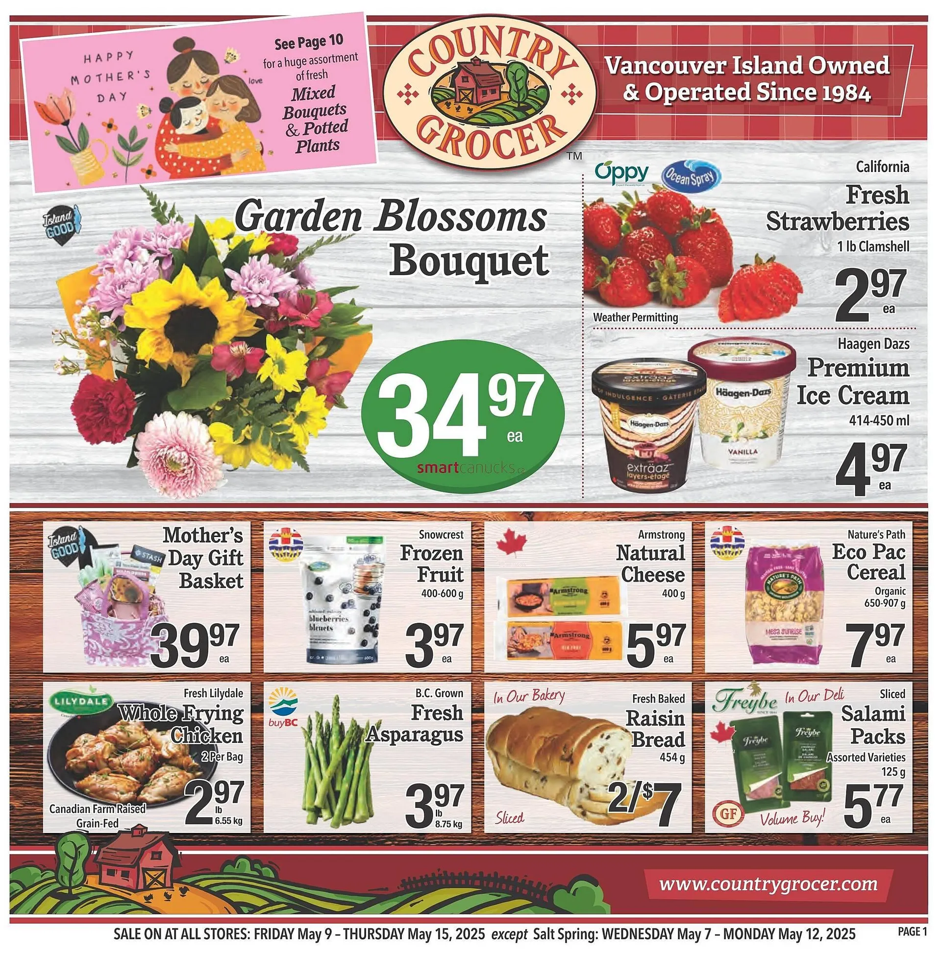 Country Grocer flyer - 1