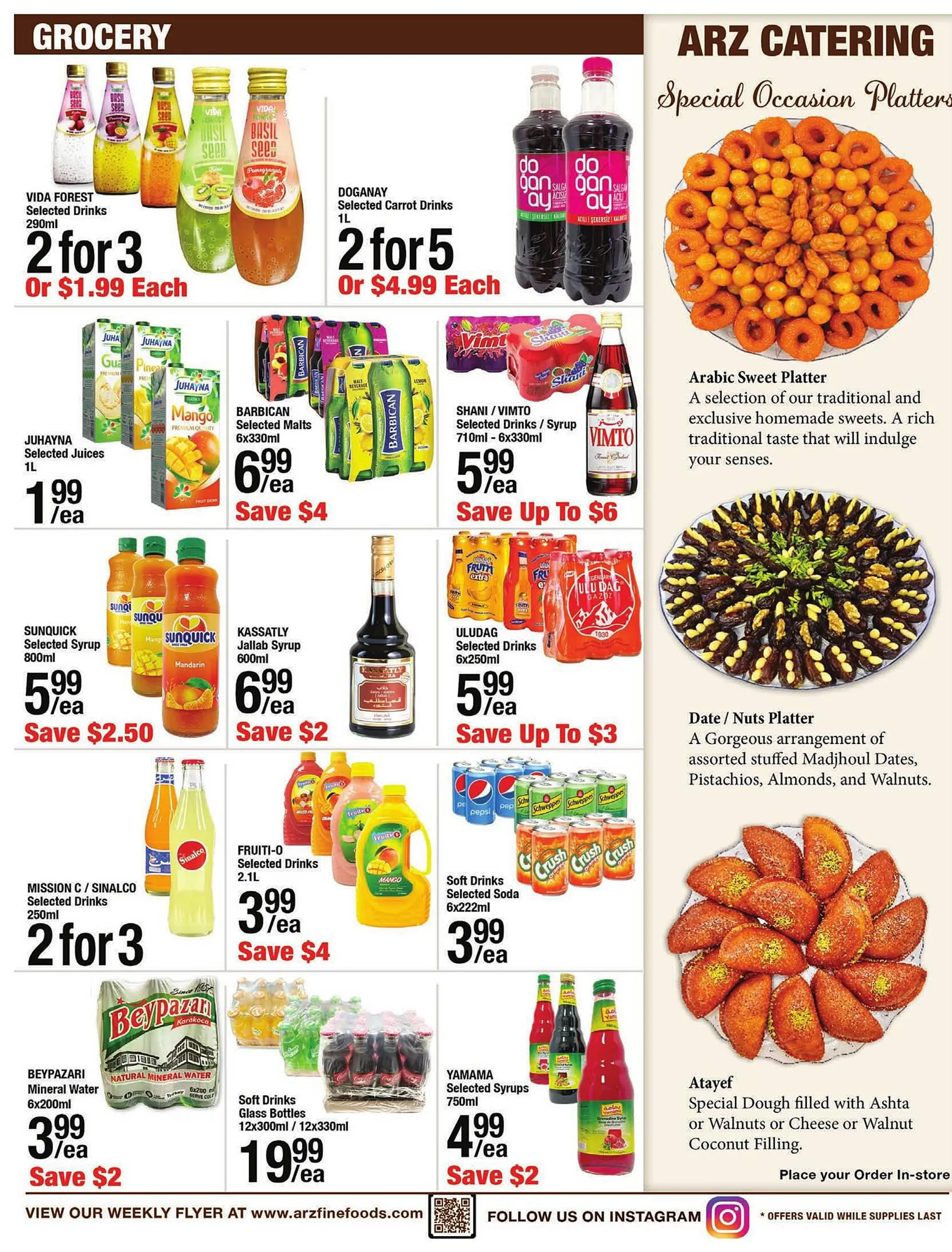 Arz Fine Foods flyer from March 22 to March 27 2024 - flyer page 2