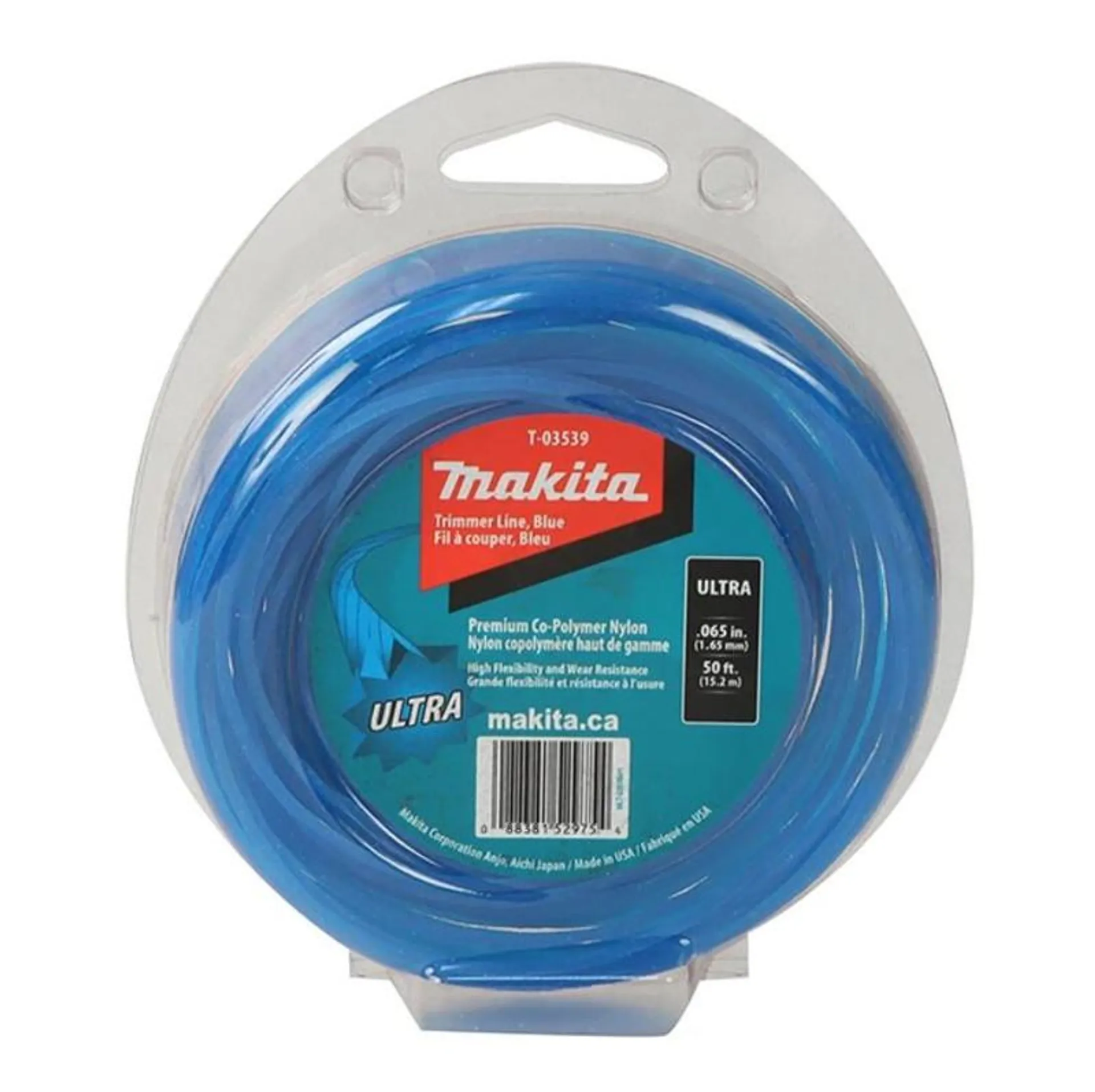 MAKITA ULTRA TRIMMER LINE BLUE 50FT 0.065