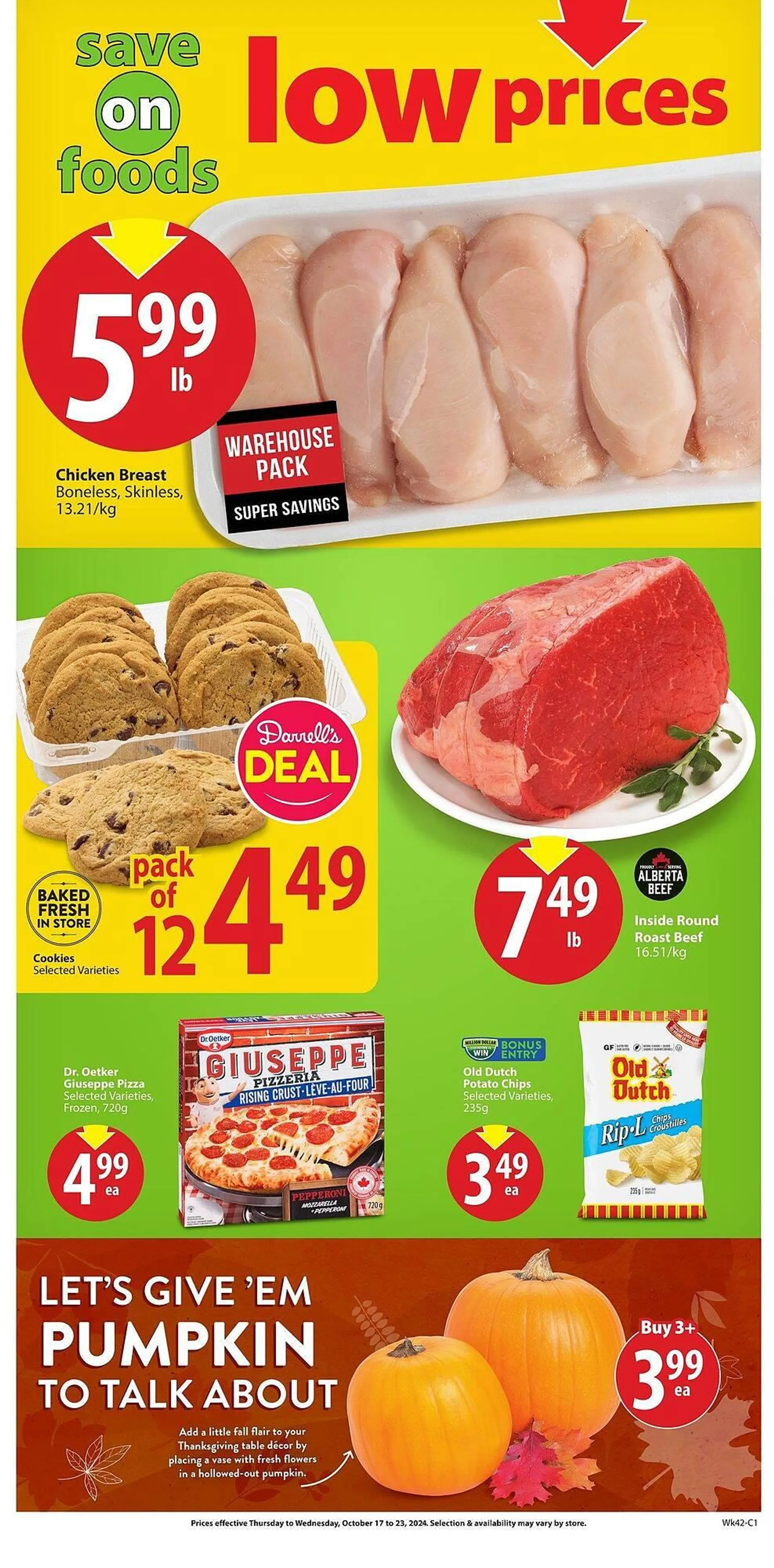 Save on Foods flyer - 1