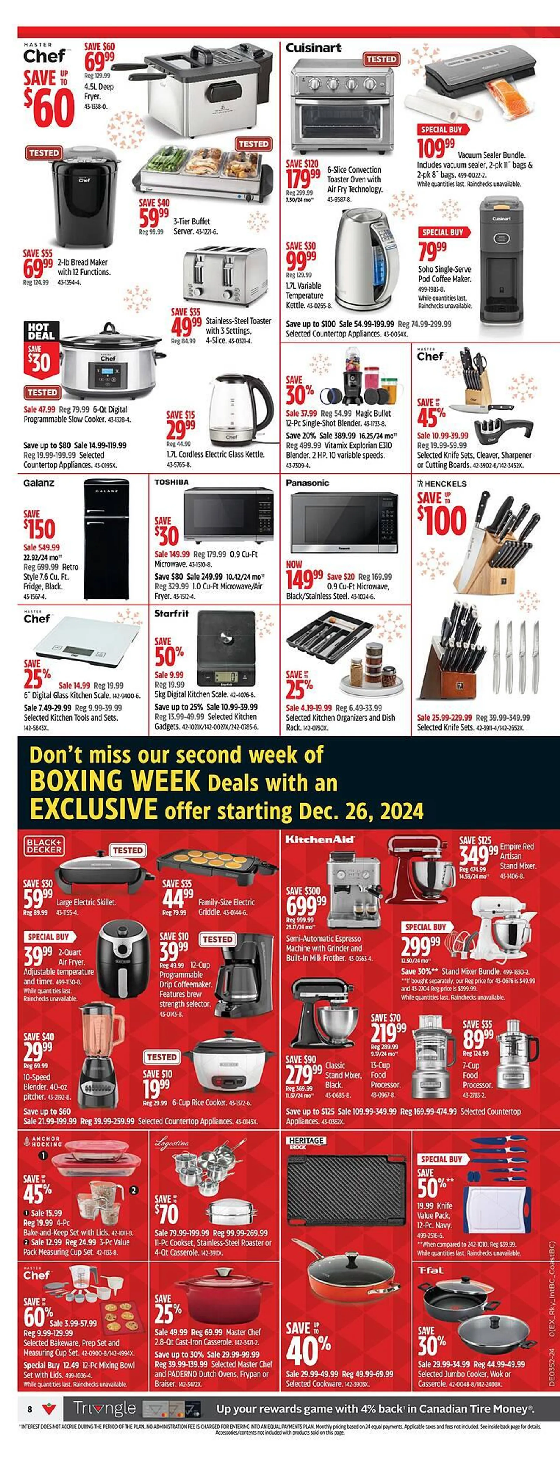 Canadian Tire flyer from December 19 to December 29 2024 - flyer page 12