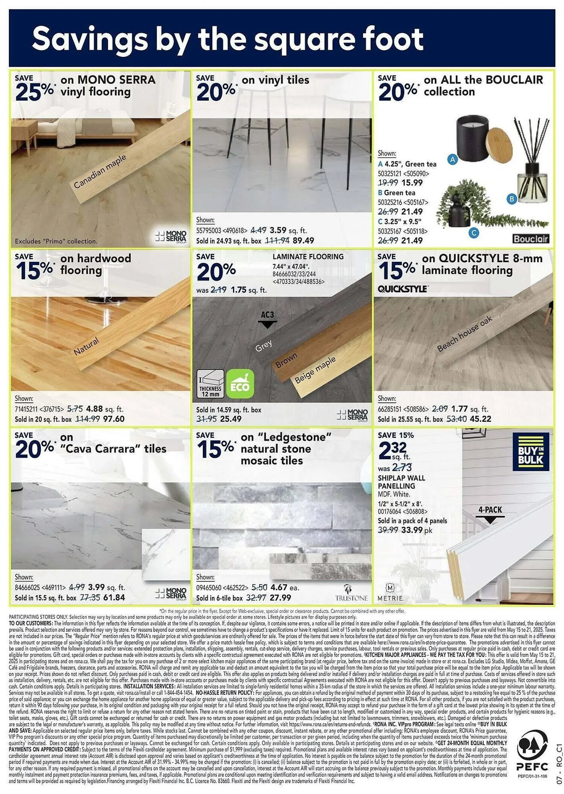 RONA flyer from May 15 to May 29 2025 - flyer page 22