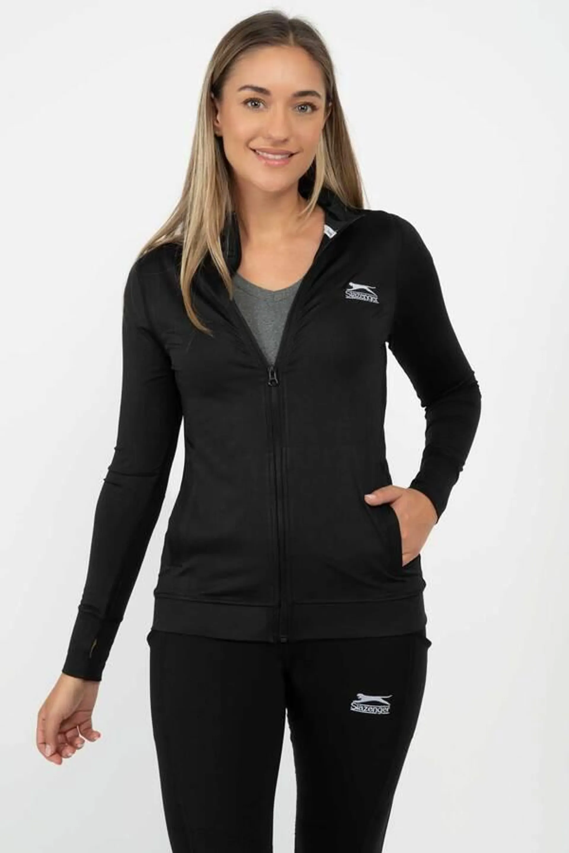 Hoodie zip-up sports jacket