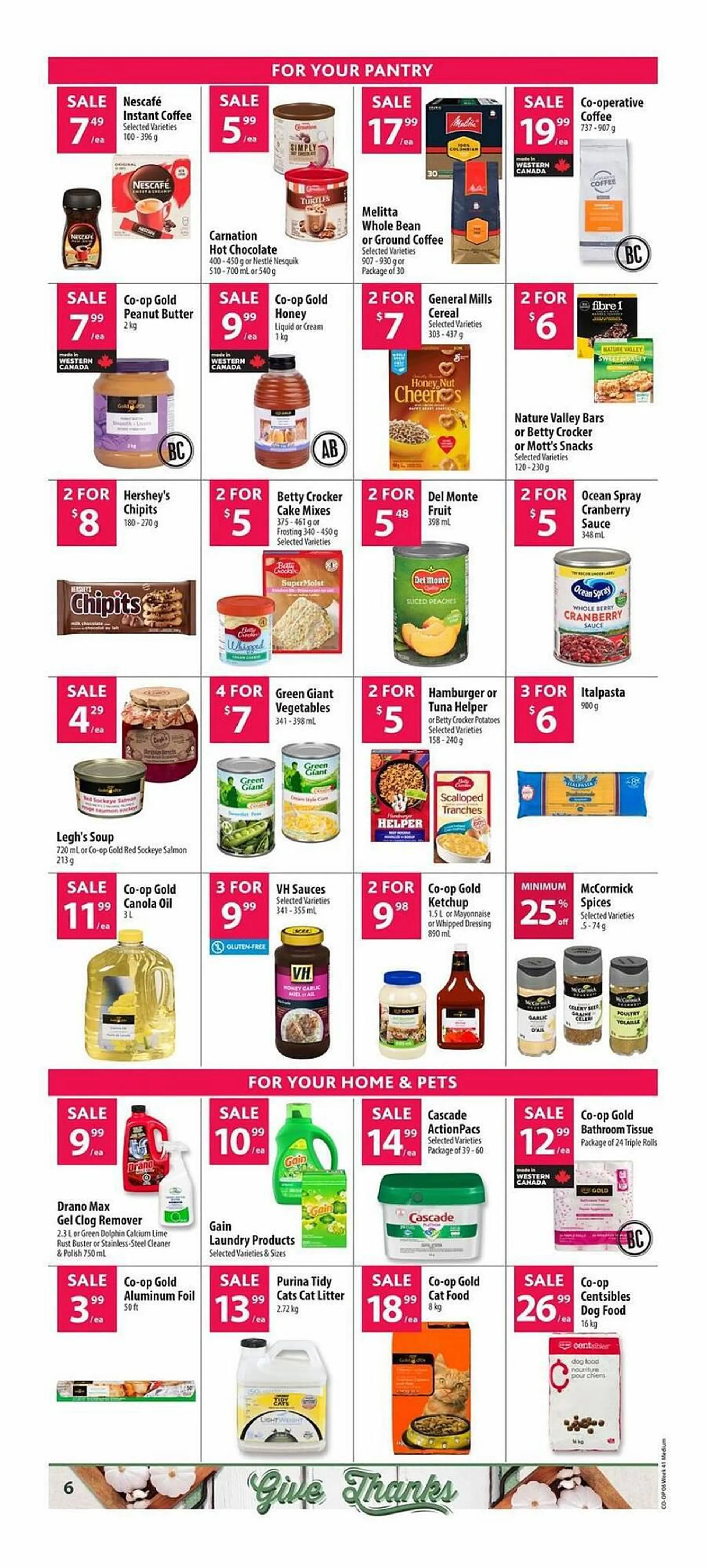 Co-Op Food flyer from October 5 to October 7 2023 - flyer page 7