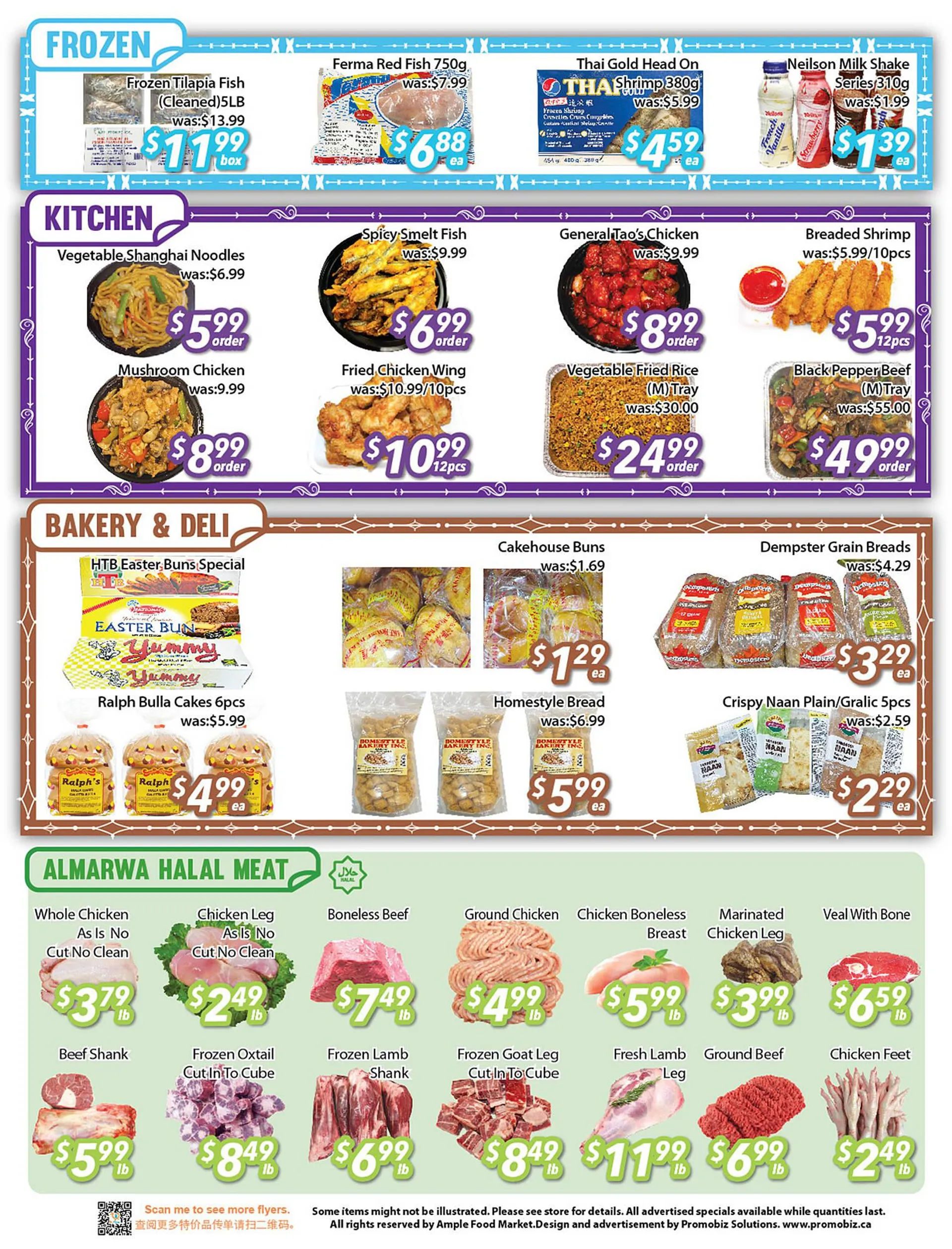 Ample Food Market flyer from March 29 to April 4 2024 - flyer page 4