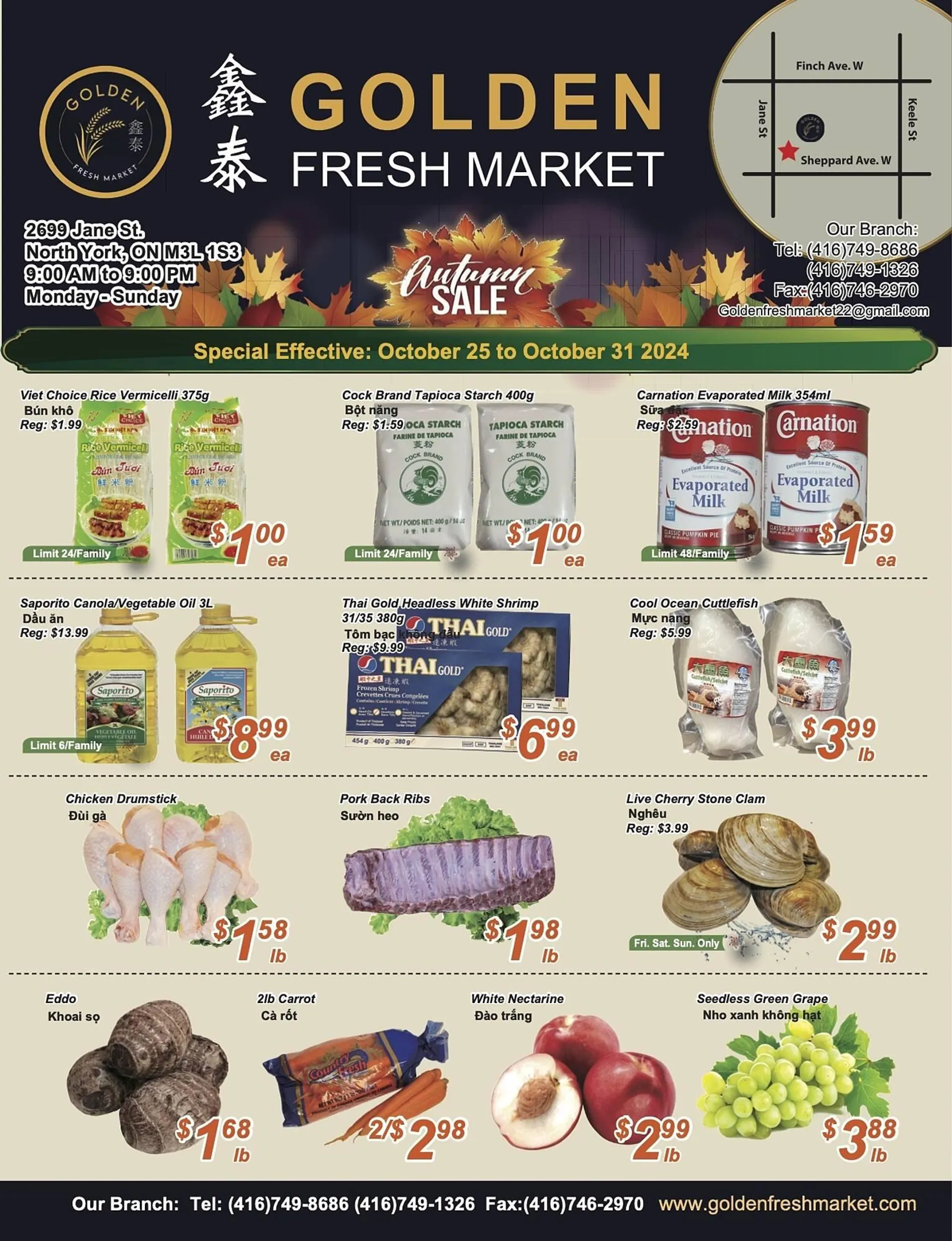 Golden Fresh Market flyer - 1