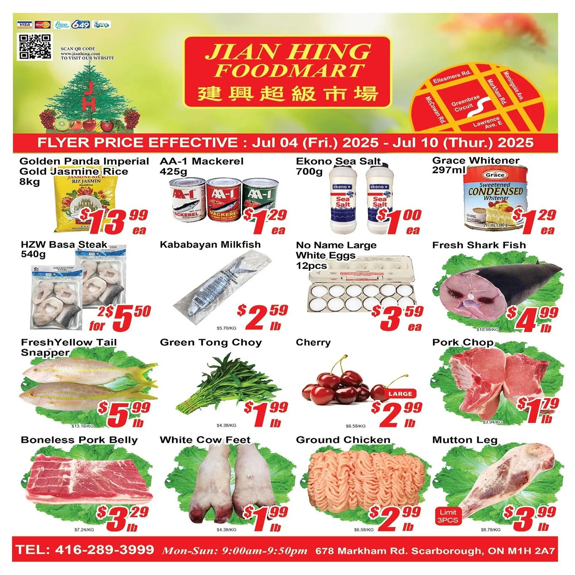 Jian Hing Supermarket flyer from July 2 to July 21 2025 - flyer page 1