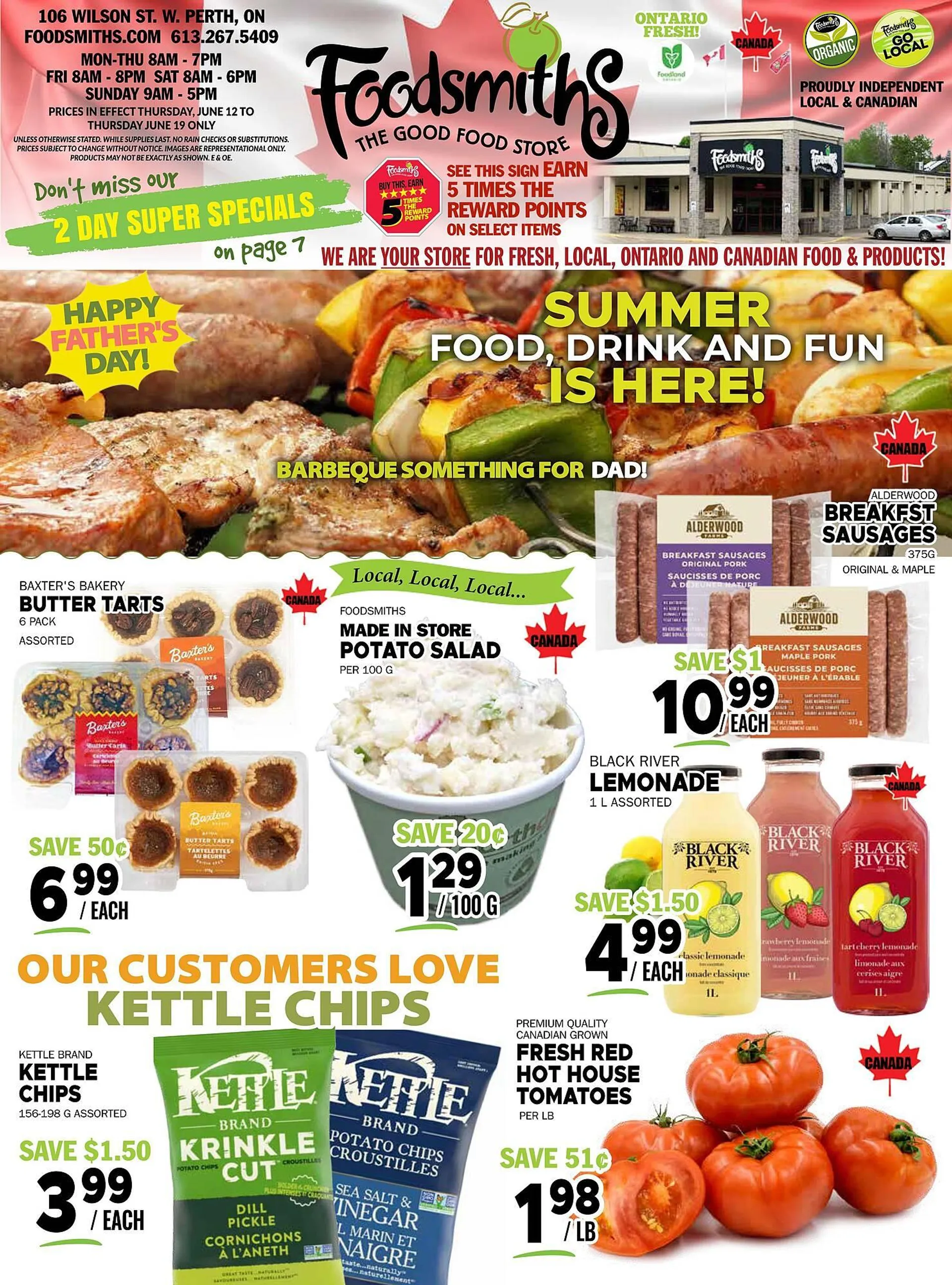 Foodsmiths flyer from June 12 to June 18 2025 - flyer page 1