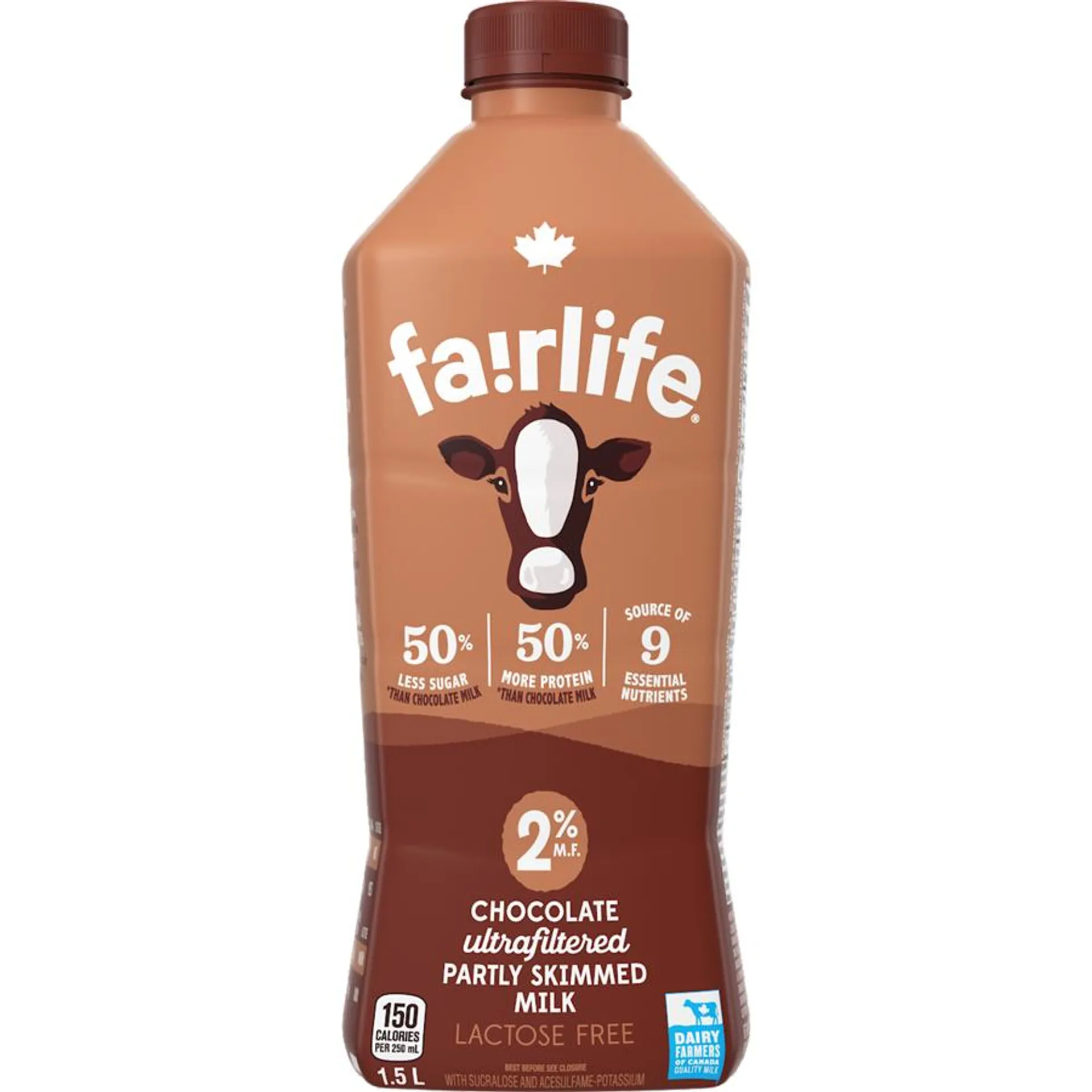 Chocolate Lactose Free 2% Partly Skimmed Ultrafiltered Milk