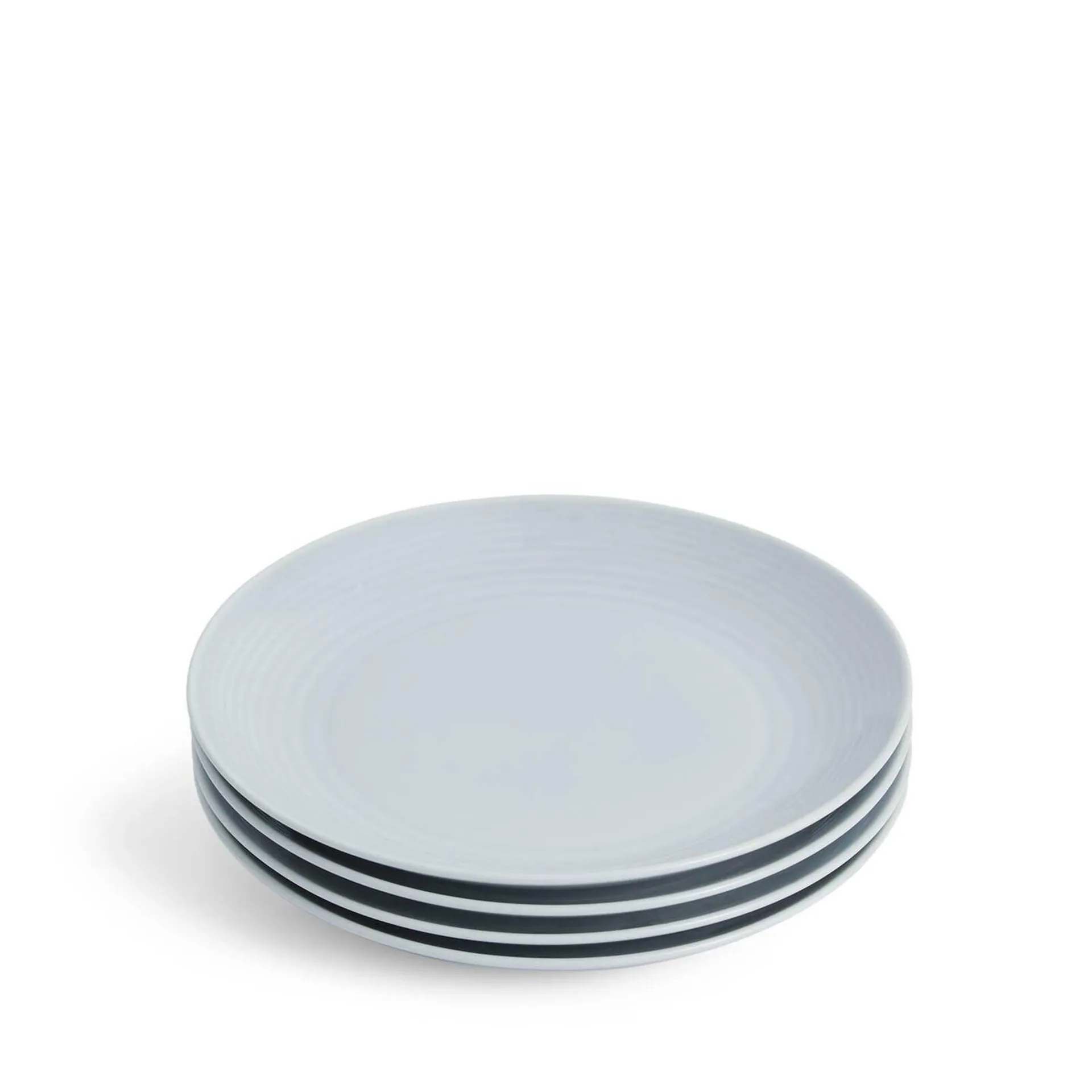 Light Grey Dinner Plates (Set of 4)