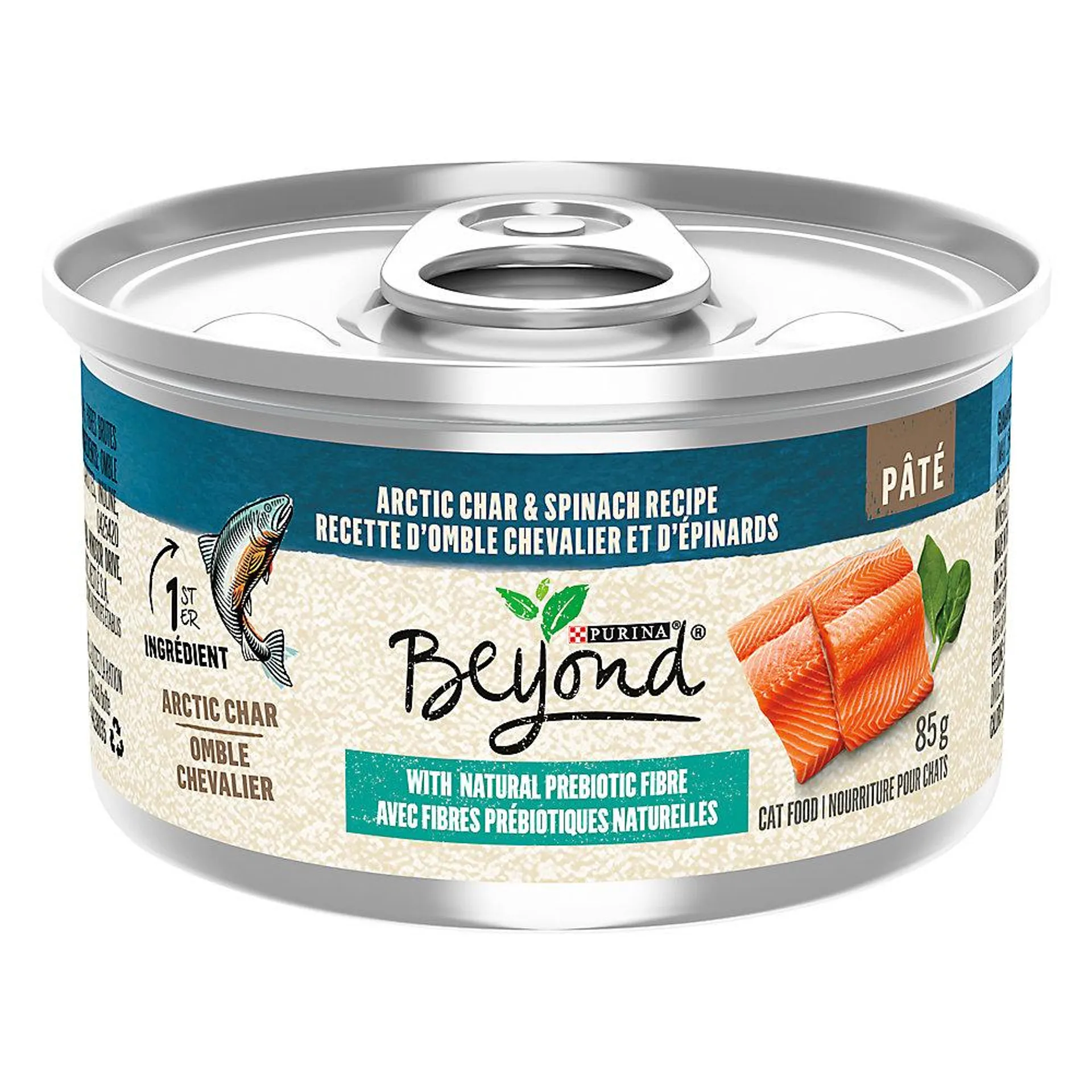 Purina Beyond Arctic Char and Spinach Recipe Pate Adult Wet Cat Food