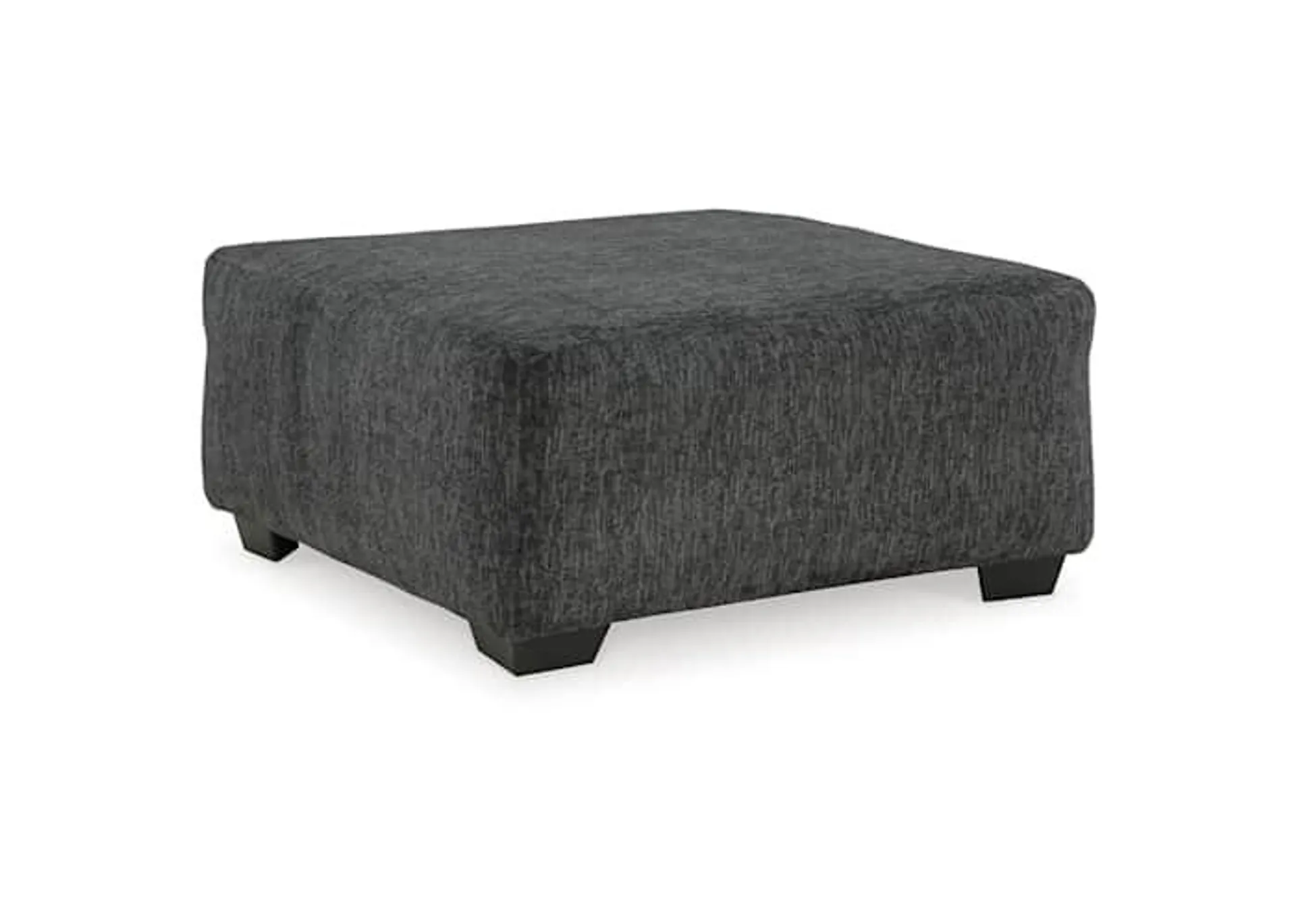 Biddeford Oversized Accent Ottoman - Ebony