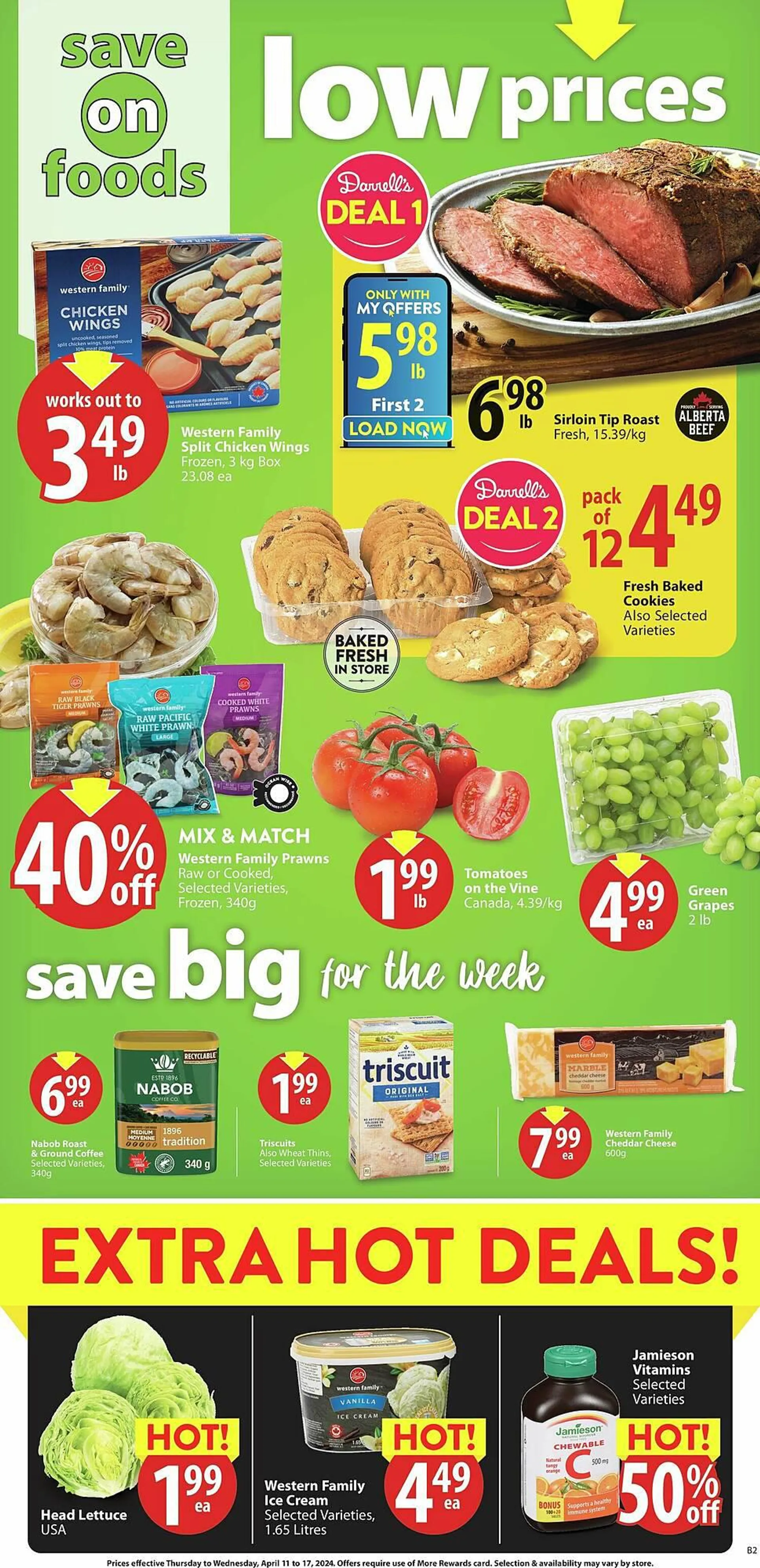 Save on Foods flyer from April 11 to April 18 2024 - flyer page 2