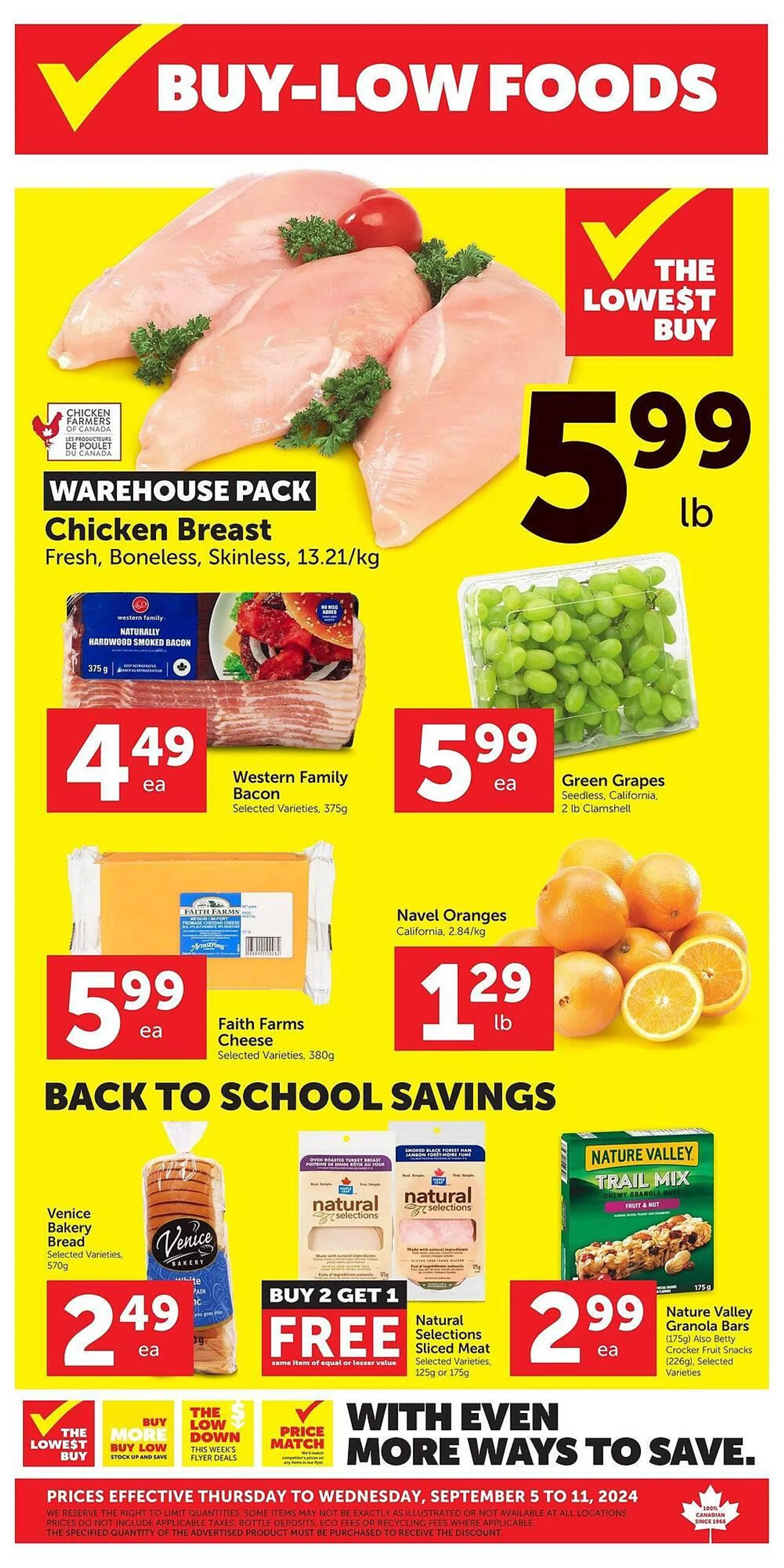 Buy-Low Foods flyer - 1