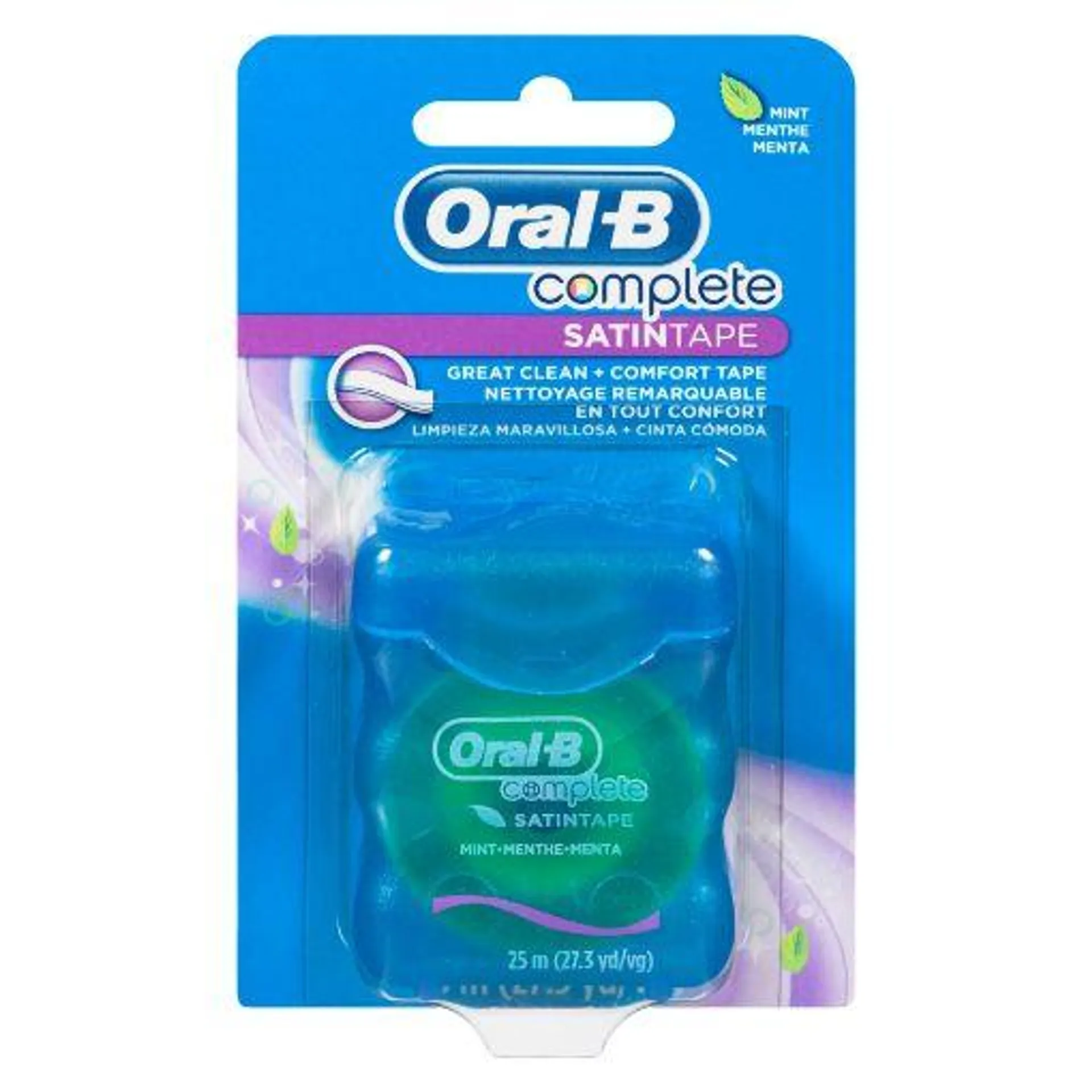 ORAL-B COMPLETE SATIN TAPE - MINT 25M