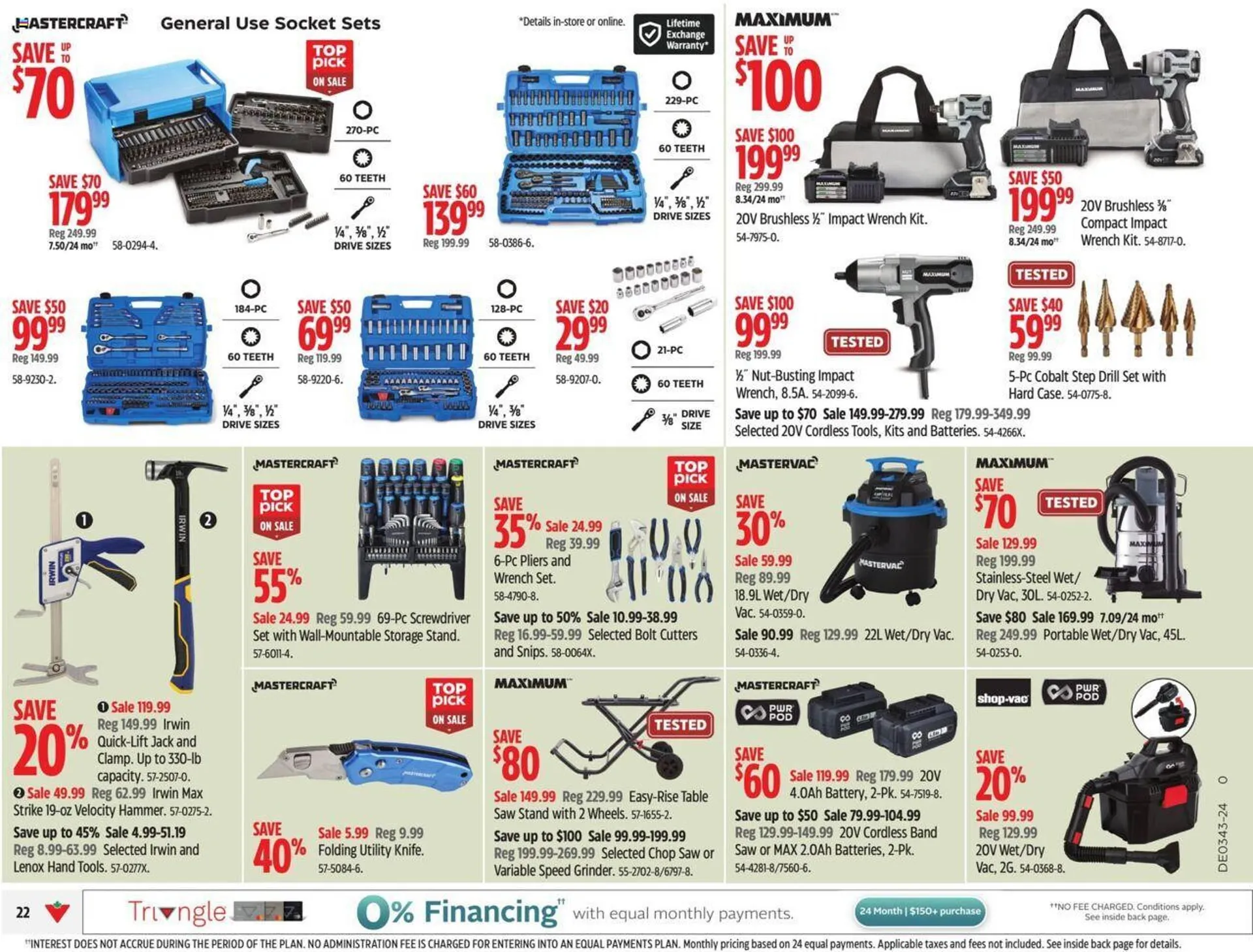 Canadian Tire flyer from October 18 to October 24 2024 - flyer page 36