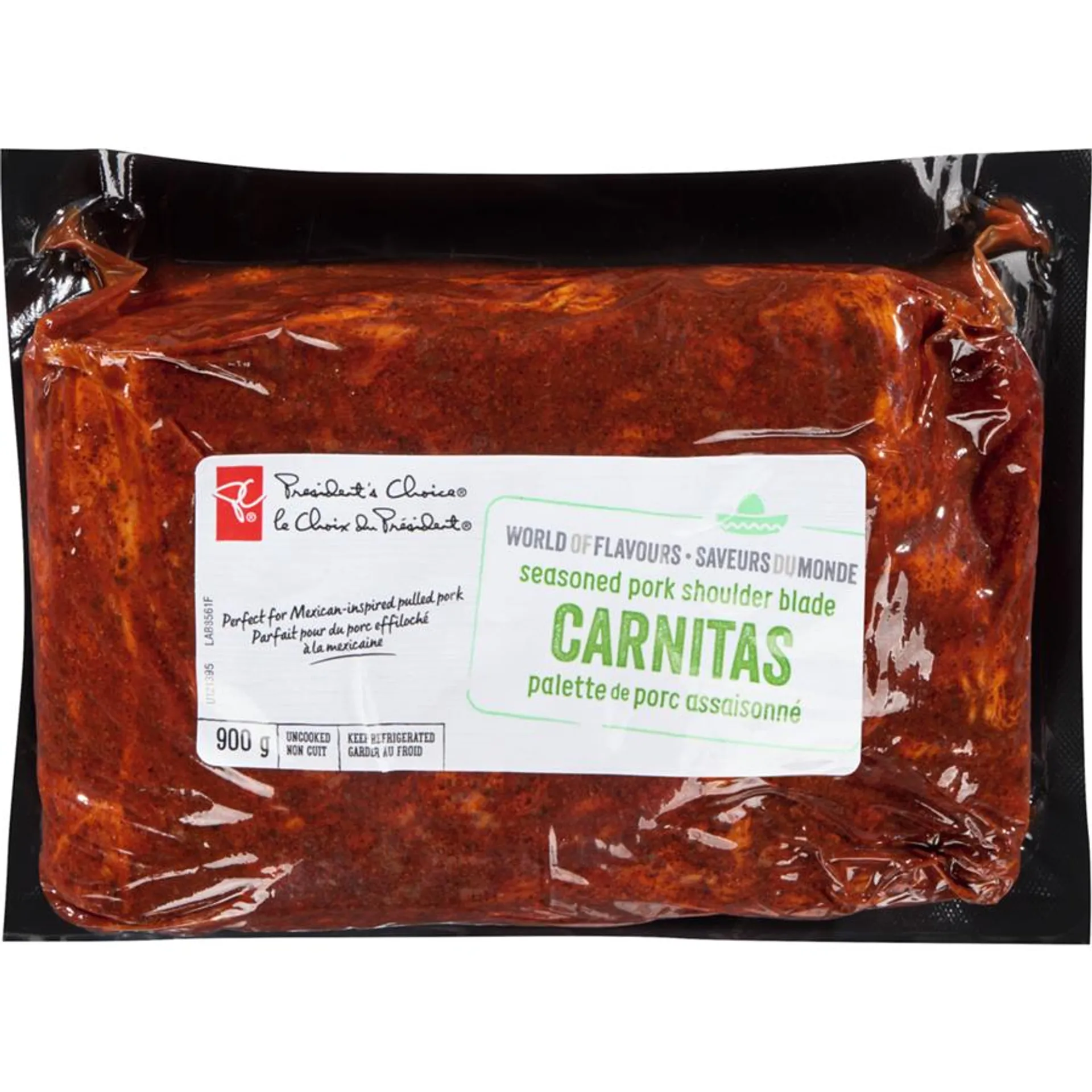 Seasoned Pork Shoulder Blade Carnitas