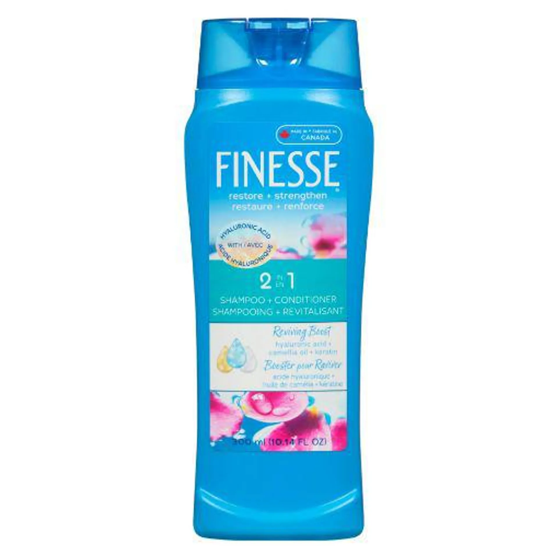 FINESSE 2 IN 1 SHAMPOO AND CONDITIONER 300ML
