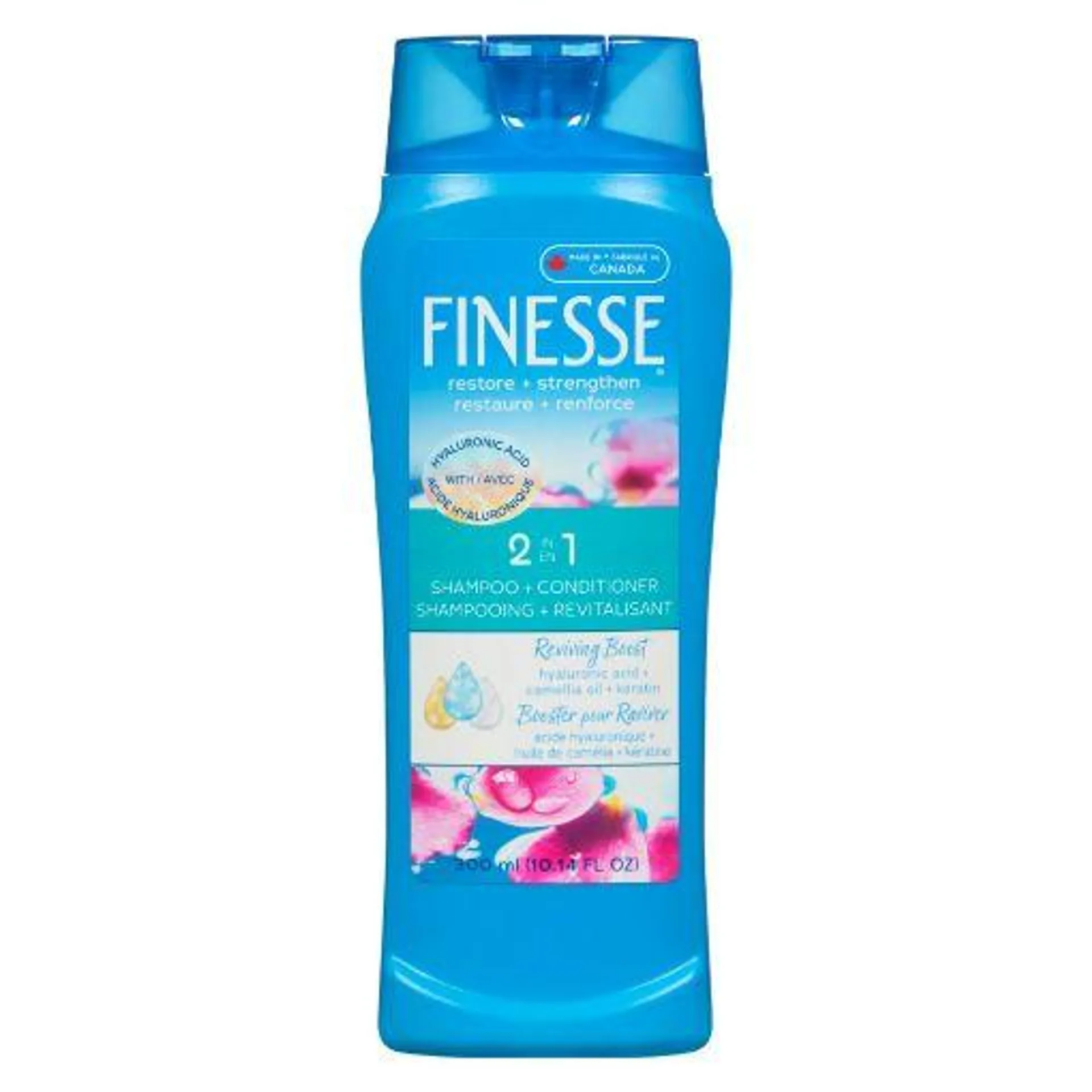 FINESSE 2 IN 1 SHAMPOO AND CONDITIONER 300ML